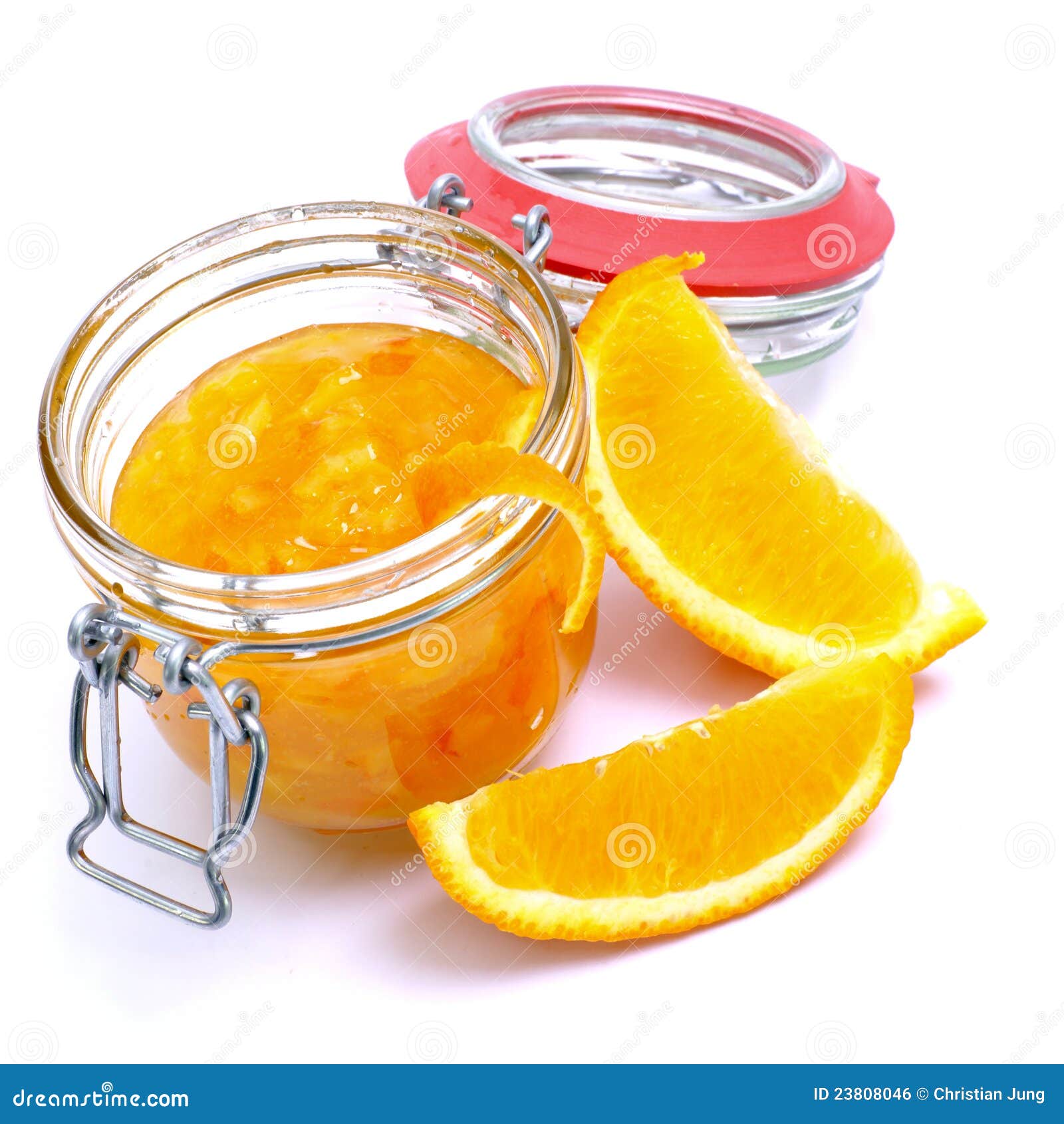 Orange jelly stock photo. Image of preserving, glass 23808046