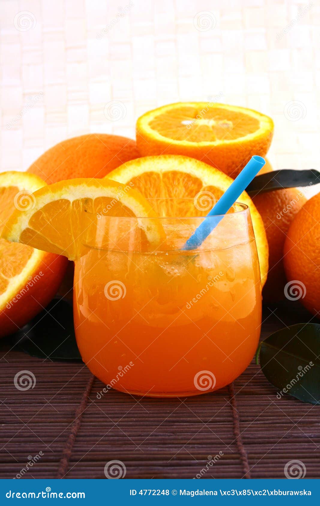 Orange Juice stock photo. Image of beverage, healthy, slice - 4772248