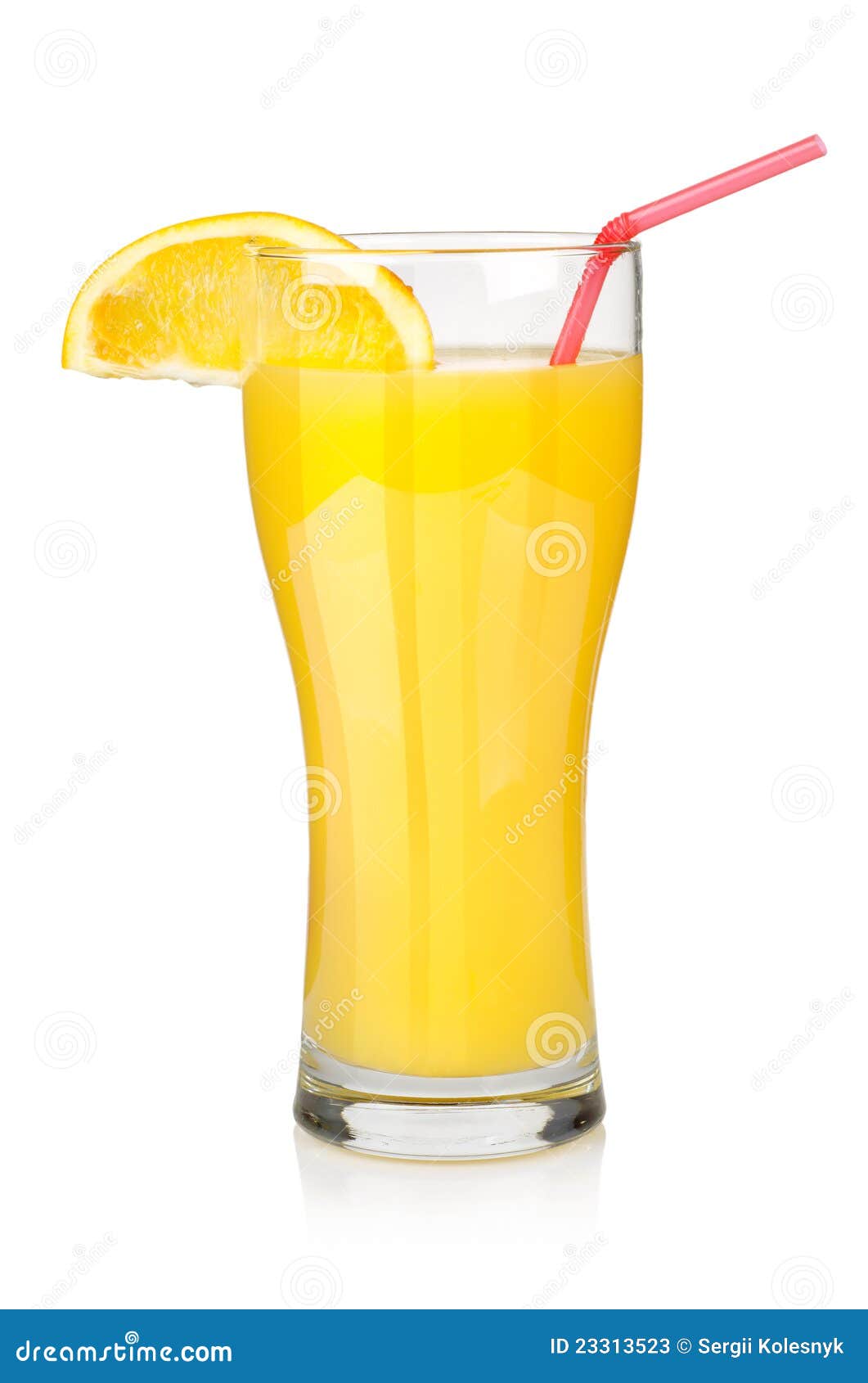 Orange Juice in a Big Glass Stock Image Image of cocktail, healthy