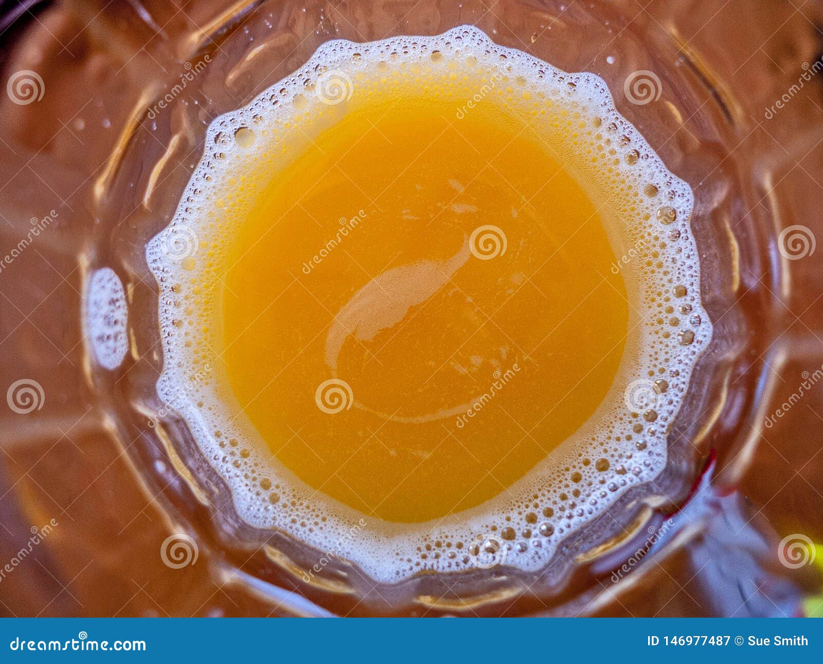 Orange Juice with bubbles stock image. Image of glass 146977487