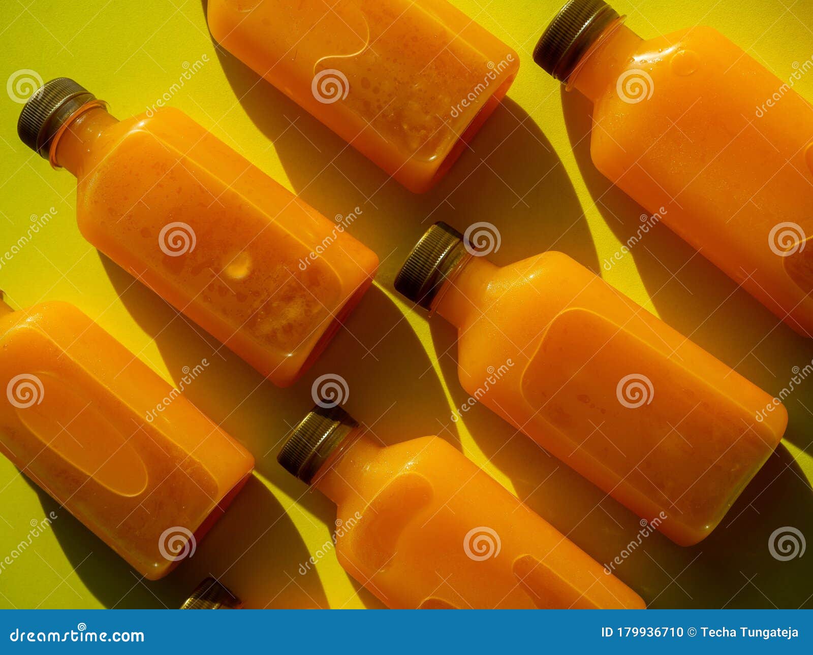 Download Orange Juice Iced Cold In The Bottles Stock Photo Image Of Drops Liquid 179936710 Yellowimages Mockups