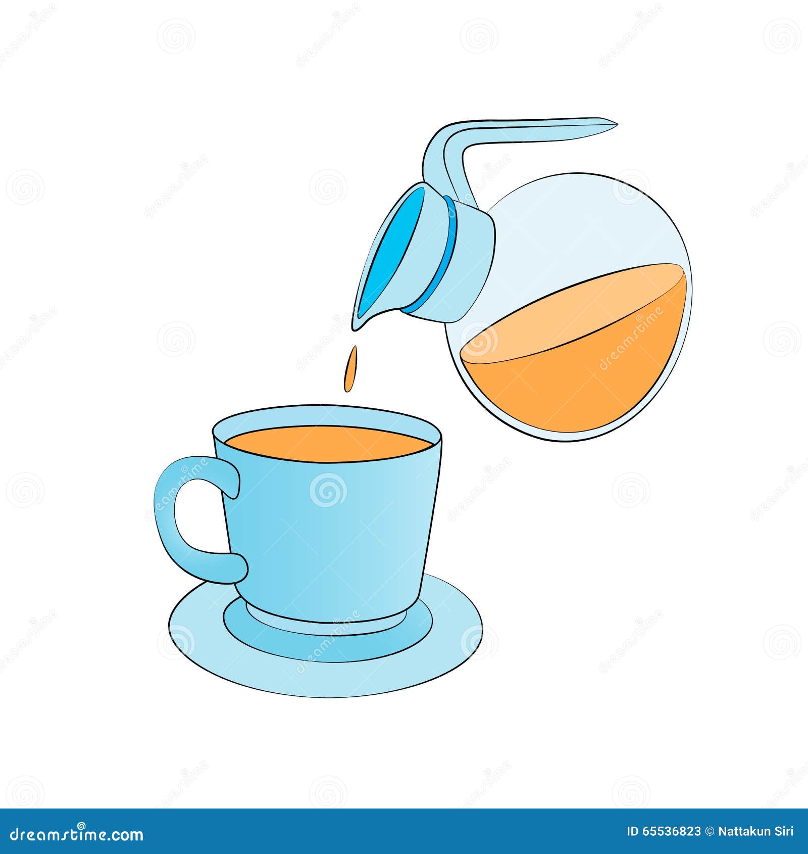Orange juice jug stock illustration. Illustration of isolated 65536823