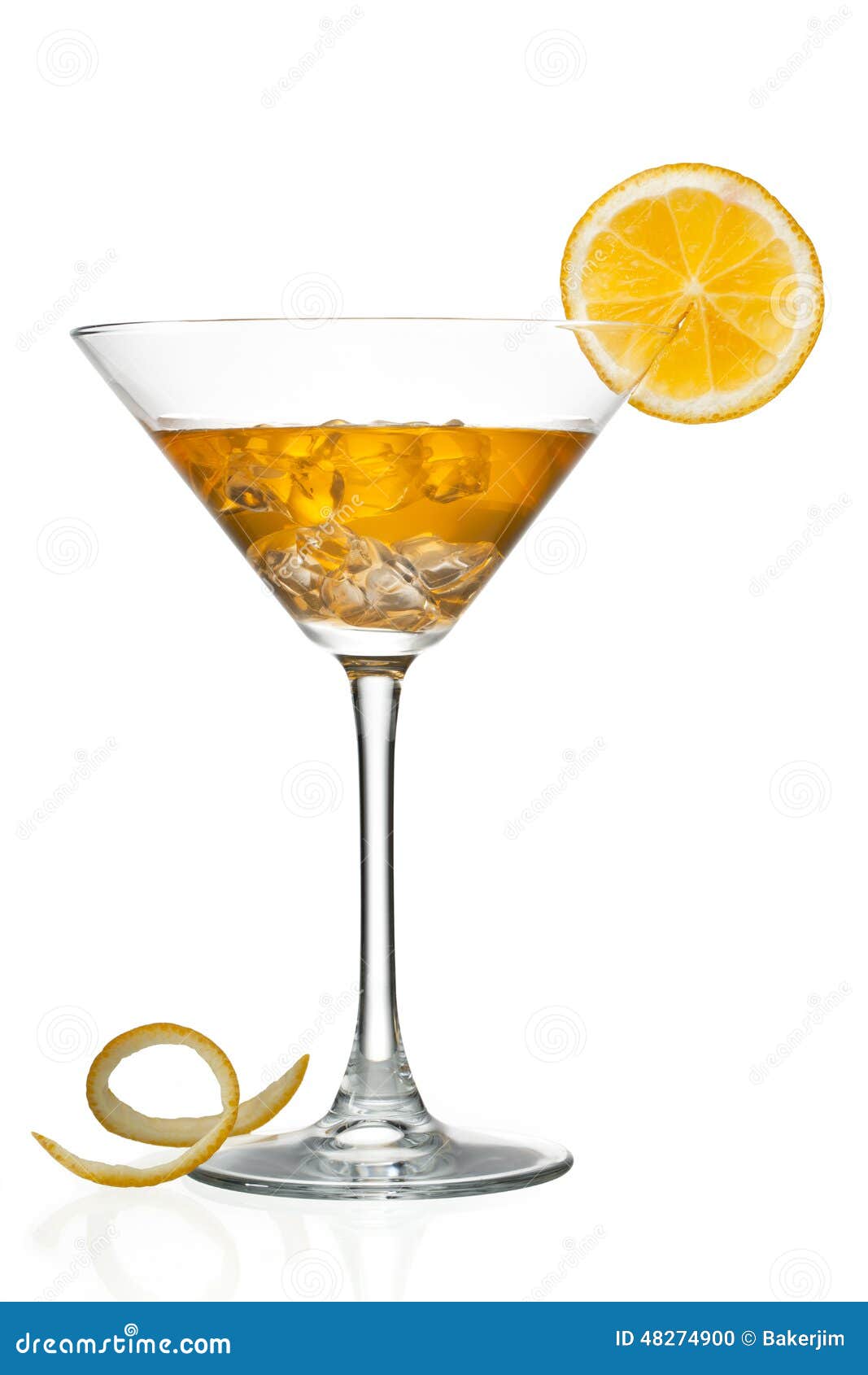 Orange juice in martini stock photo. Image of diet, juicy 48274900