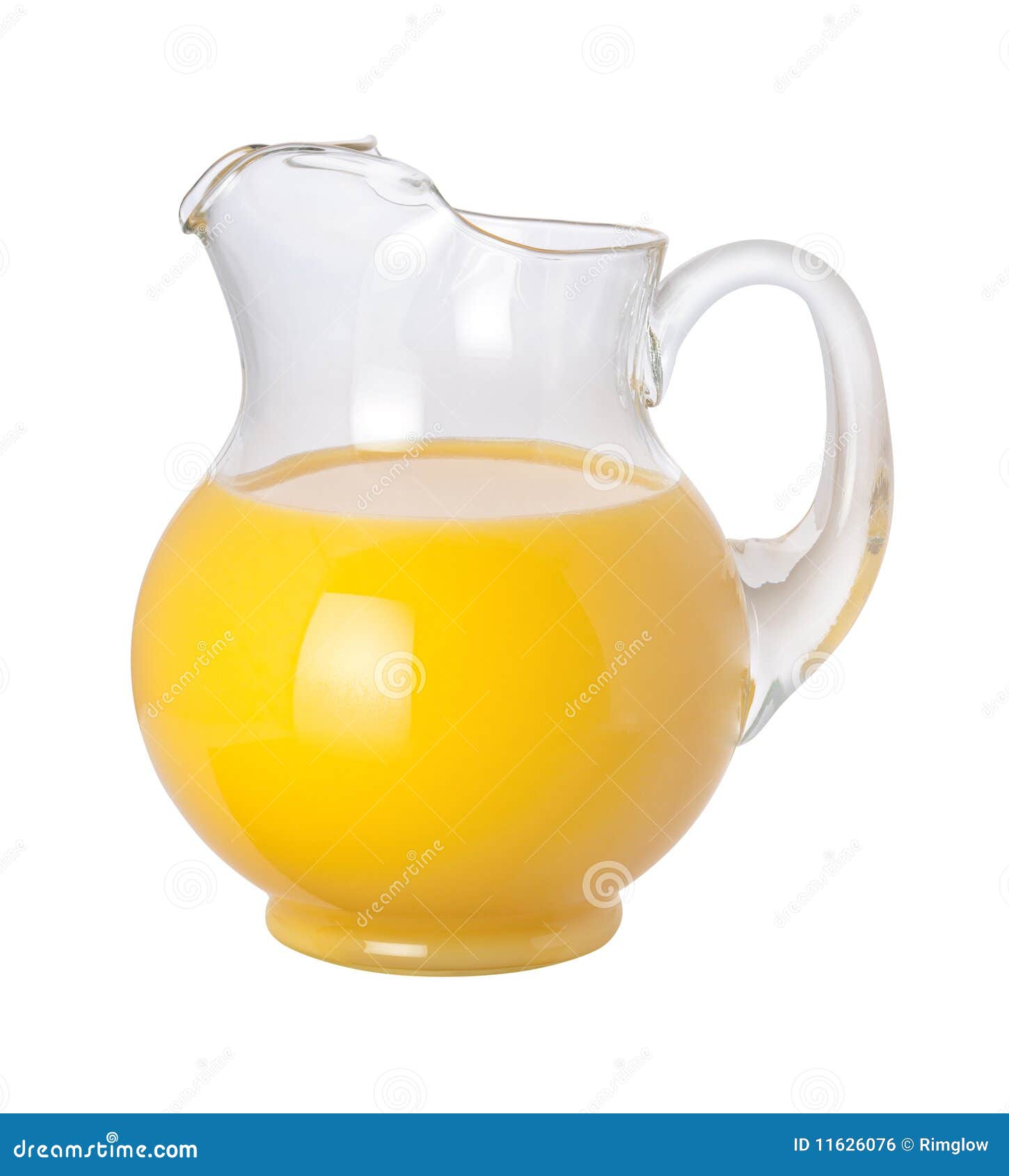 Orange Juice Pitcher (with Clipping Path) Stock Photo - Image of drink,  liquid: 11626076