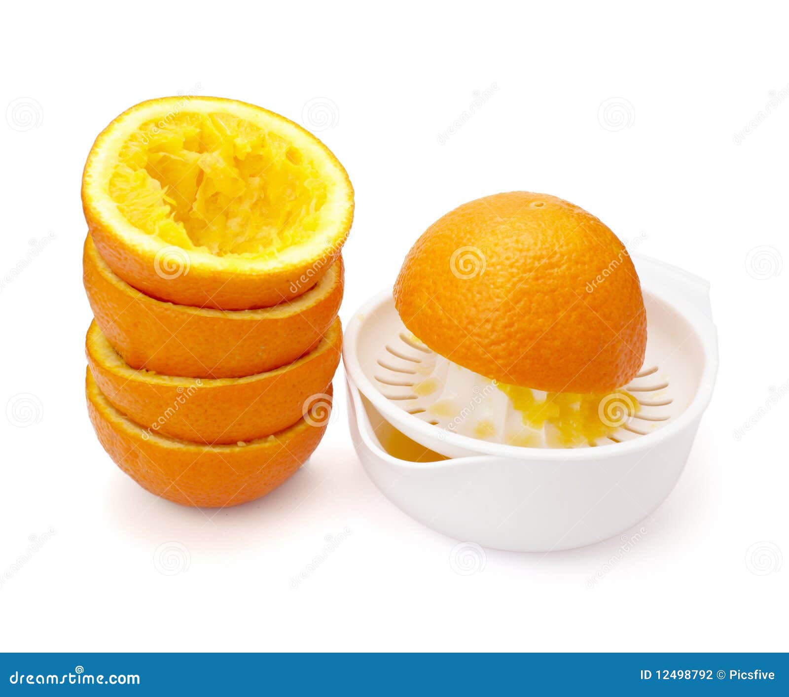 Orange Juice Preparation Fruit Stock Photo Image of dieting, background 12498792