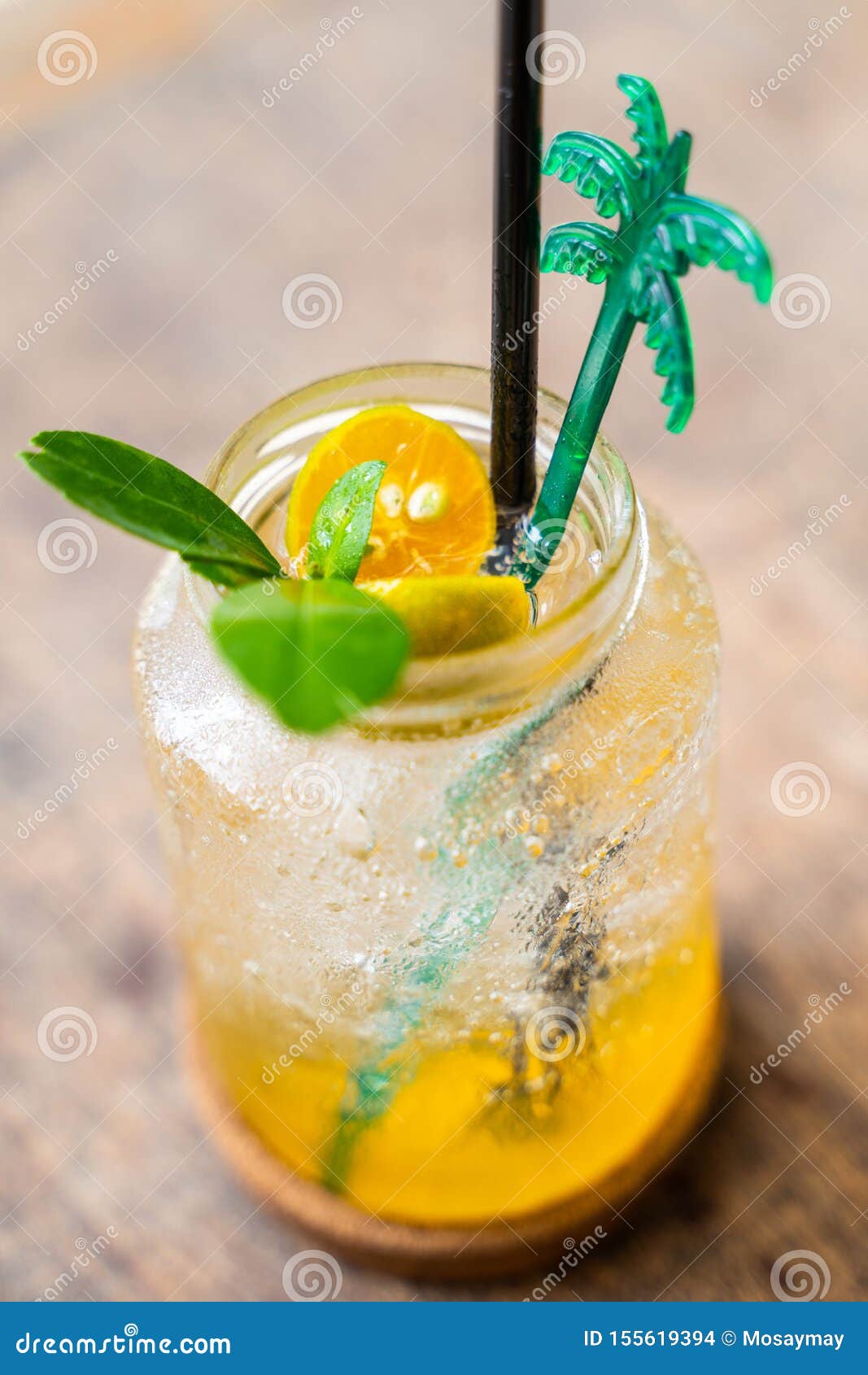 Sparkling Soda Water In Wine Glass. Clean Mineral Water In Stylish