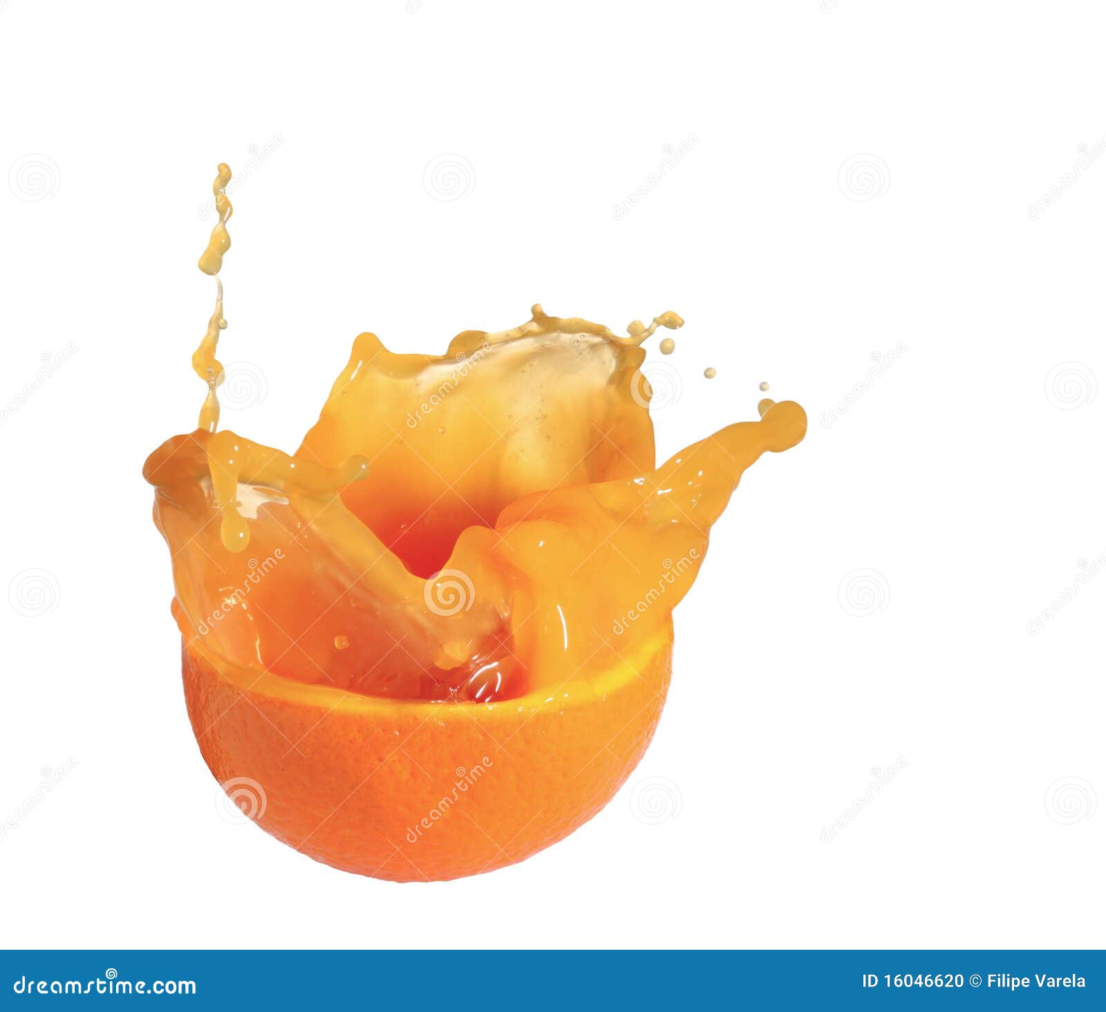 Orange Juice Splash Inside an Half Orange Stock Photo Image of juice