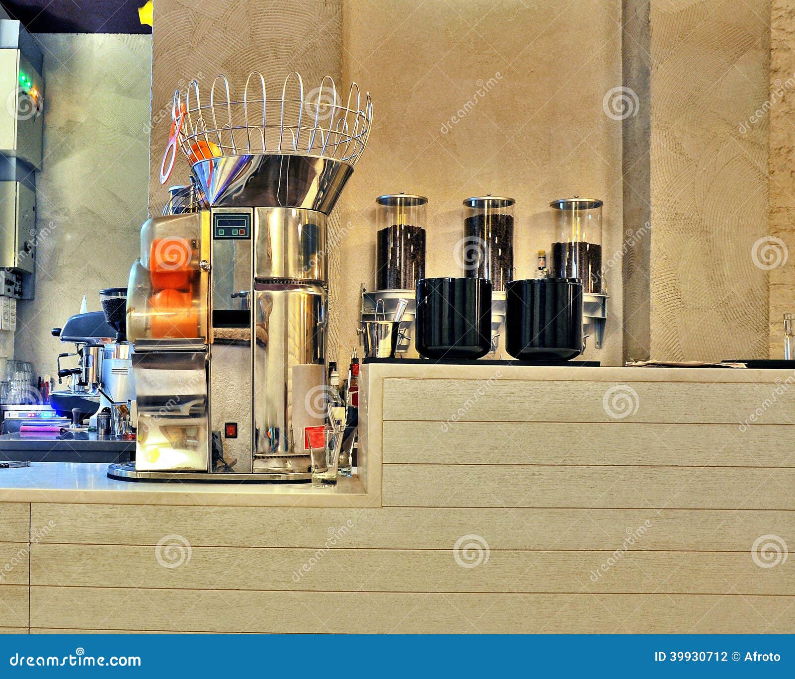 Orange juicer stock photo. Image of equipment, organic 39930712