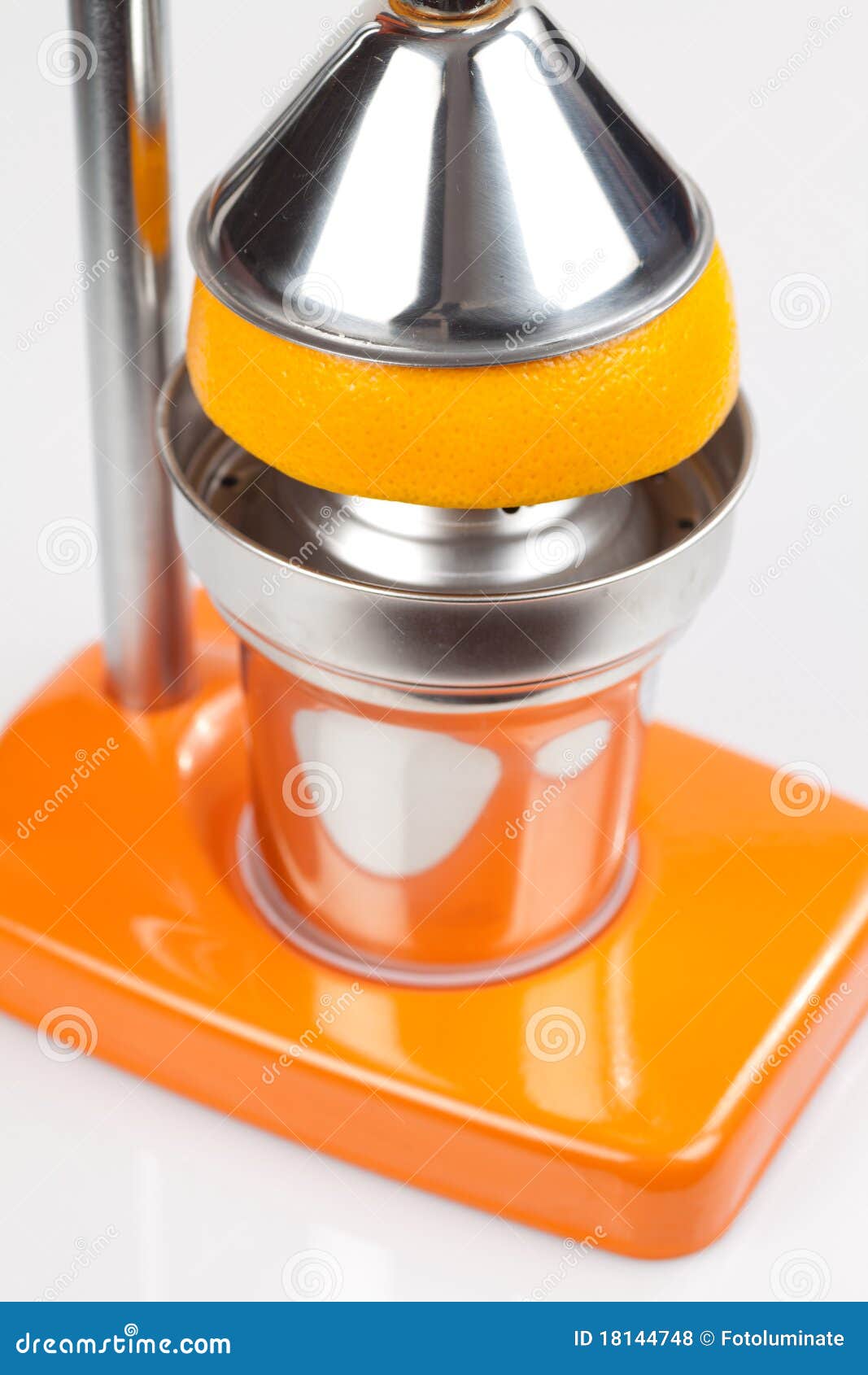 Orange Juicer Press stock photo. Image of harvest, freshness 18144748