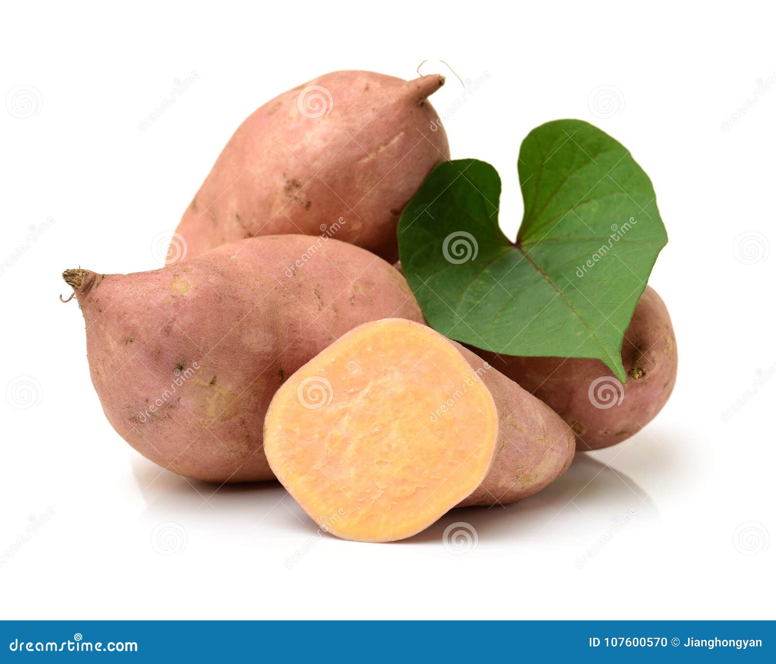 Orange Kumara Sweet Potato stock photo. Image of vegetable 107600570