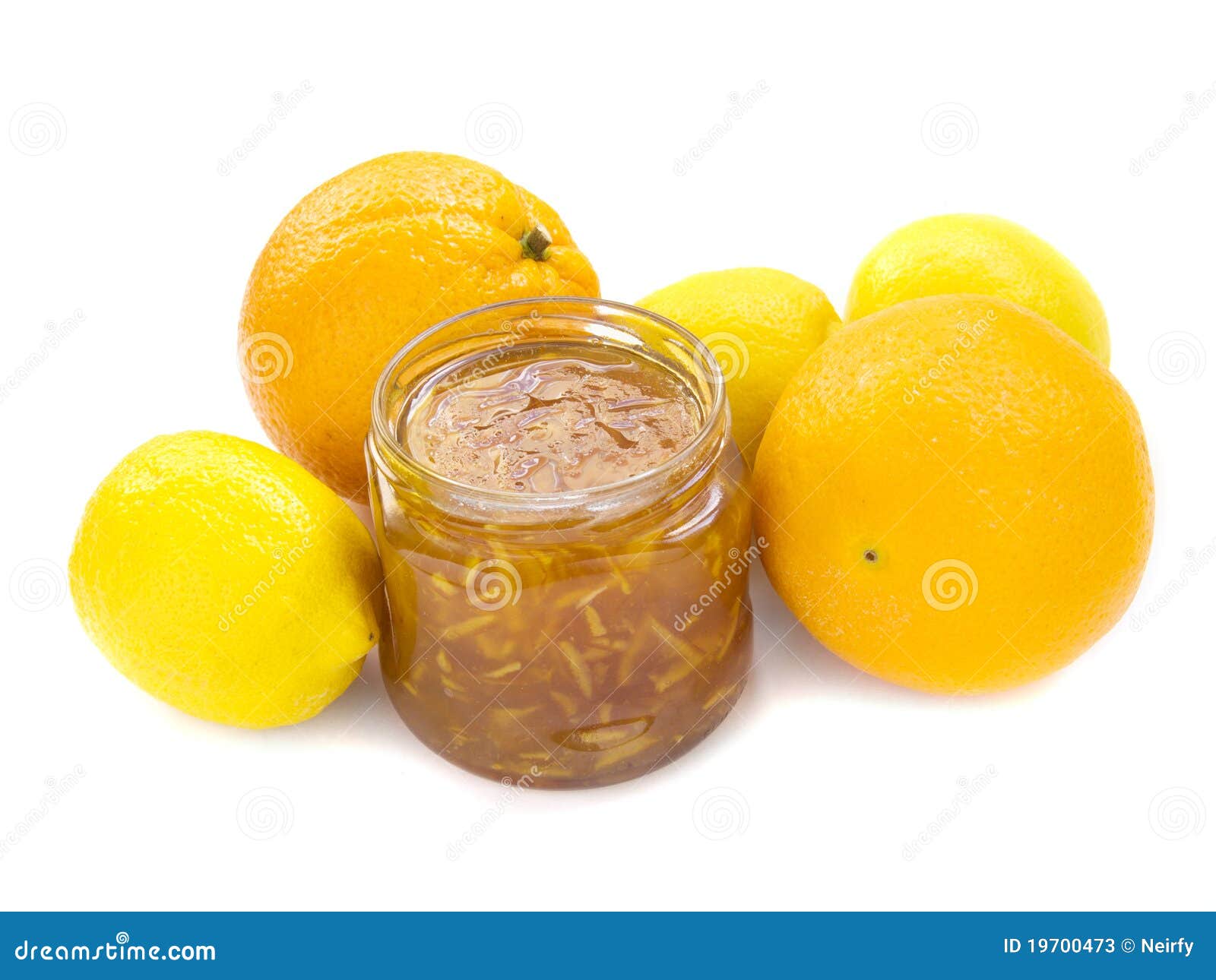 Orange and lemon jam stock image. Image of oranges, home 19700473