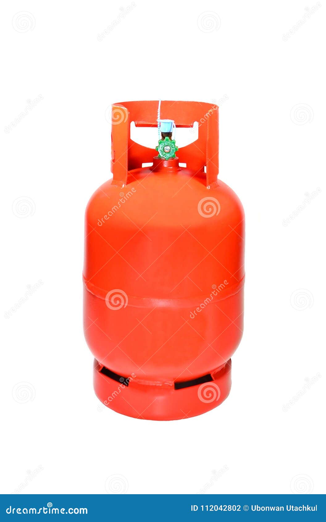 Orange LPG Cooking Gas Tank or Propane Tank, Isolated on White B Stock  Photo - Image of propane, power: 112042802