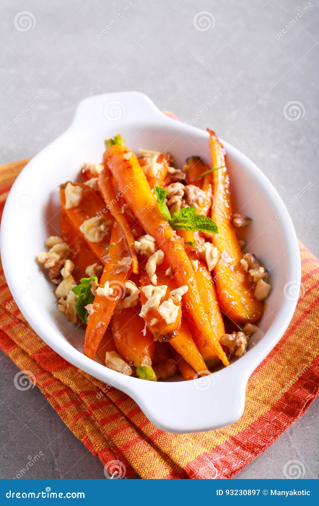 Orange and Maple Glazed Young Carrots Stock Image Image of snack