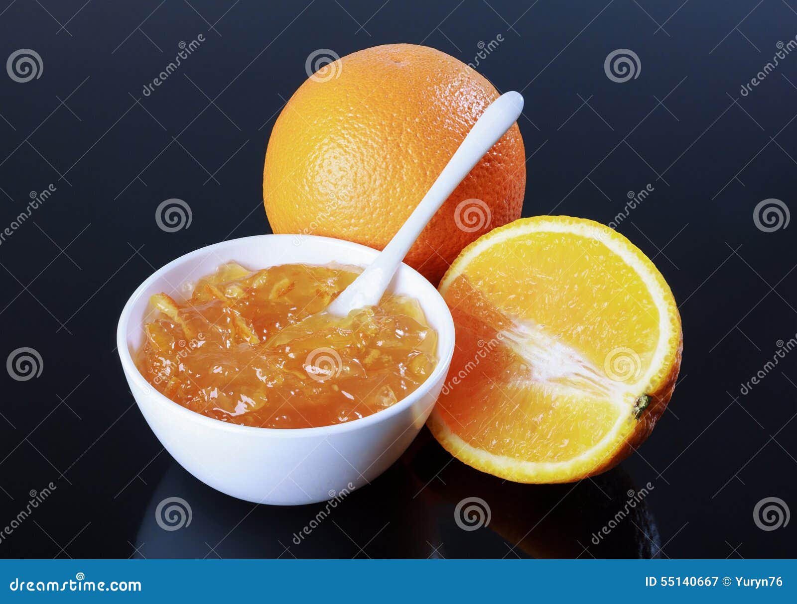 orange marmalade, orange