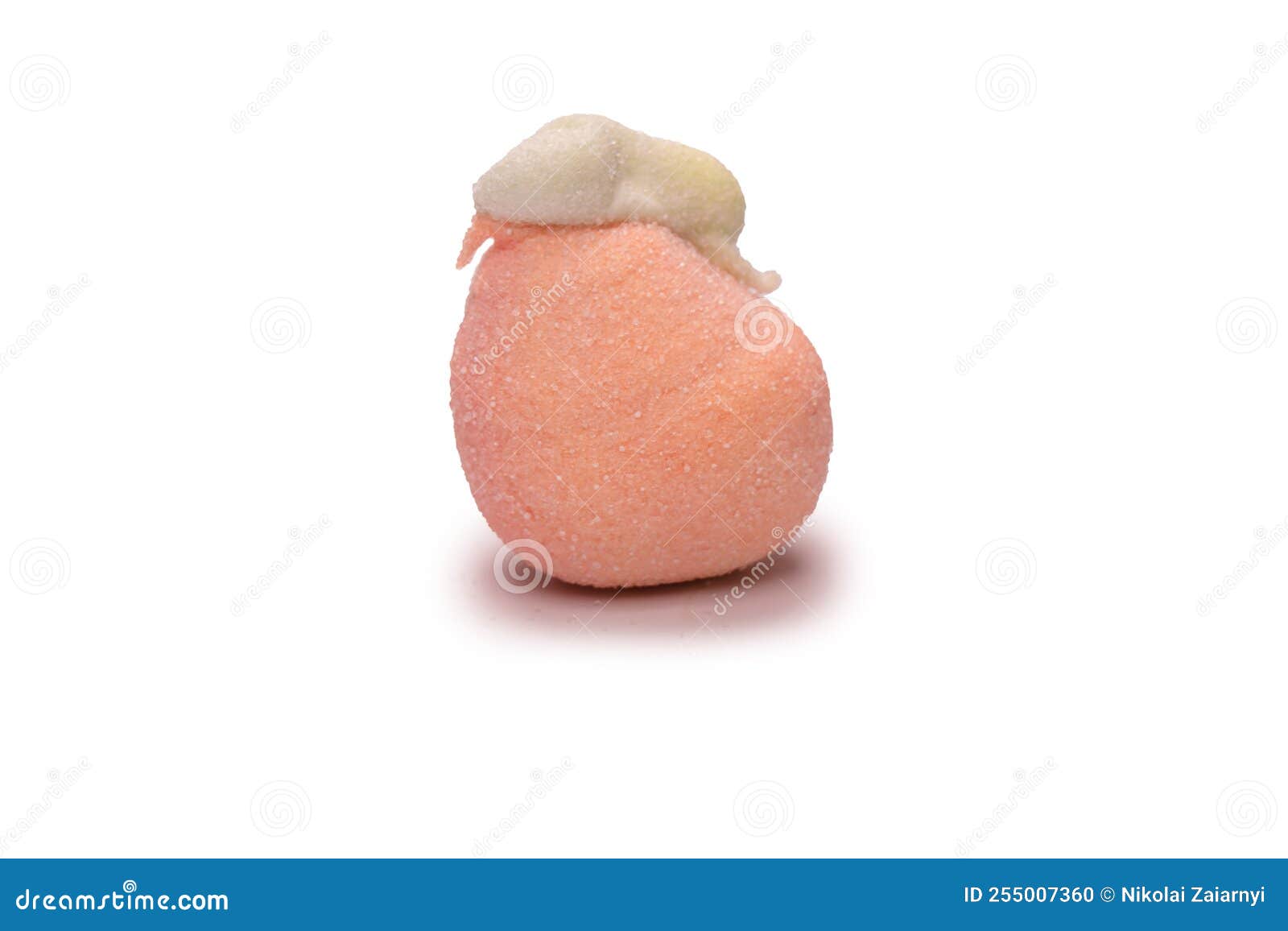 Marshmallow Candy Isolated on a White Background Stock Photo Image of