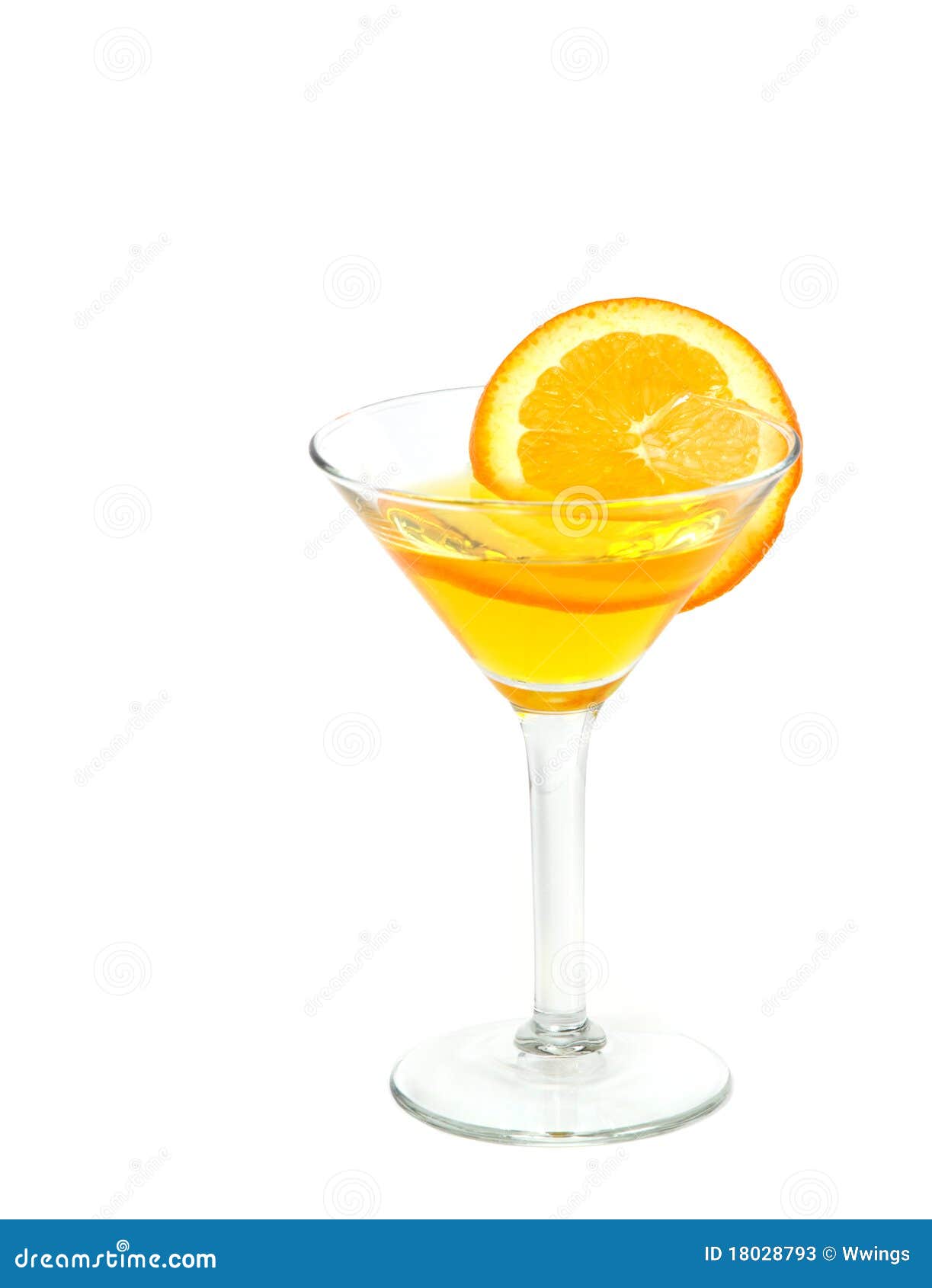 Orange Martini stock image. Image of clear, orange, passion 18028793