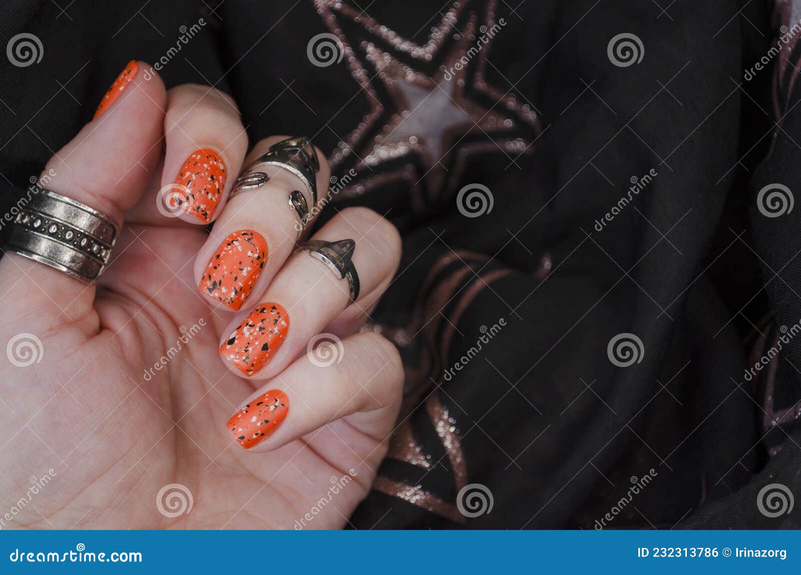 Buy Summer Orange Abstract Sweater Swirl Art Press on Nails With Prep Kit  Online in India - Etsy