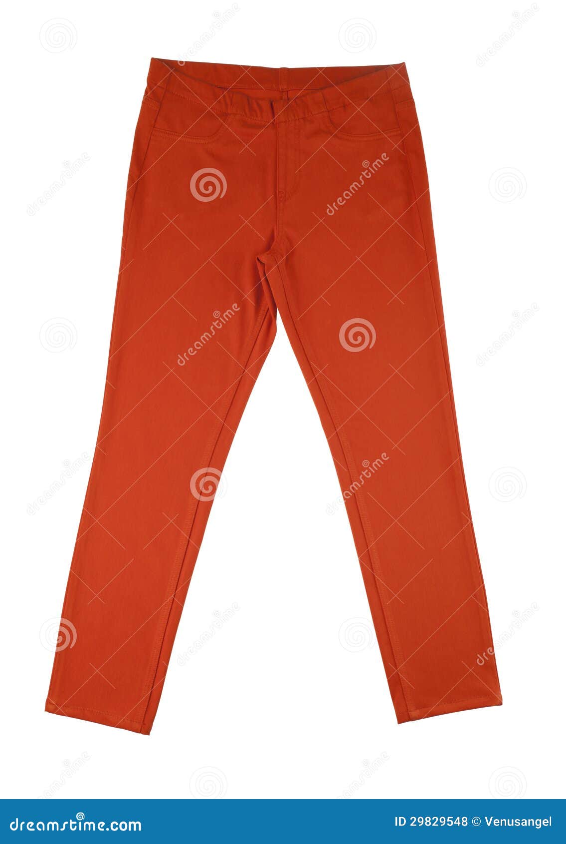 Orange pants stock photo. Image of fashion, fabrics, trousers 29829548