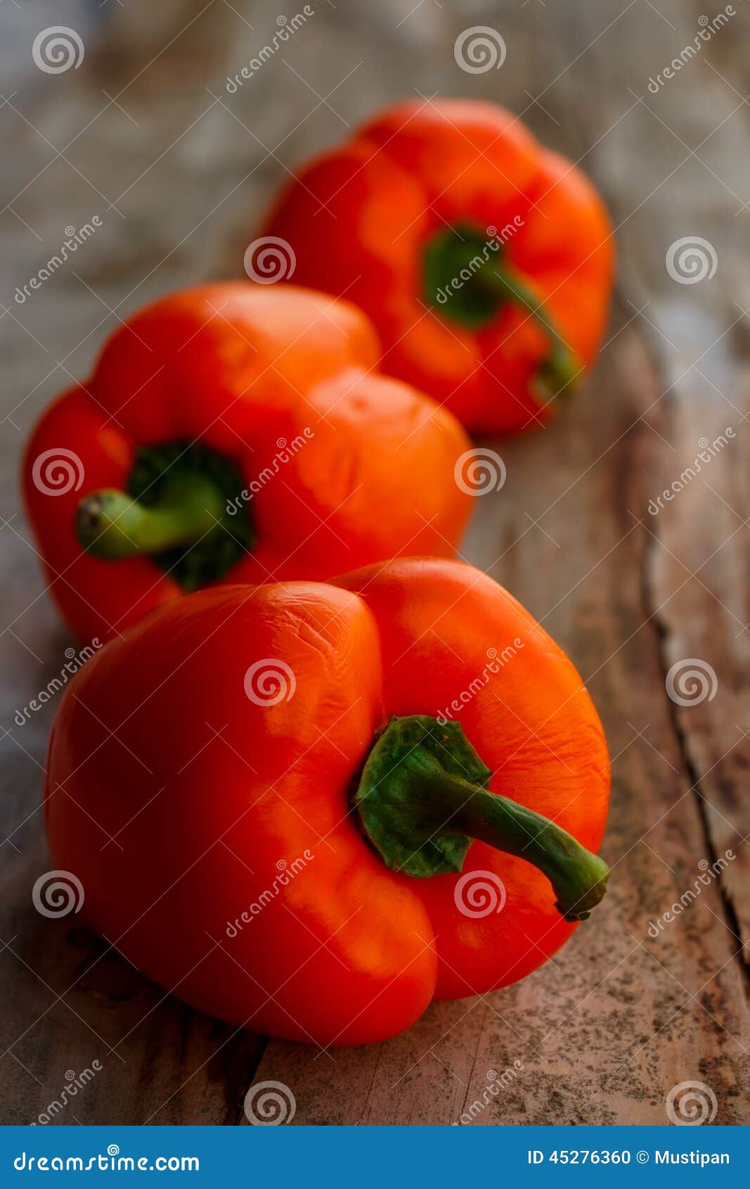 Orange peppers stock photo. Image of paprika, object 45276360
