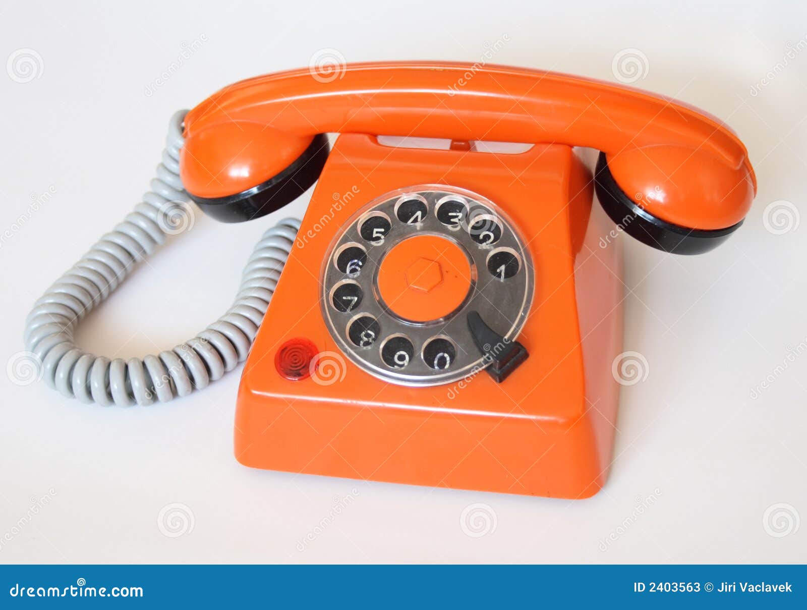 Orange phone stock image. Image of busy, line, connection 2403563