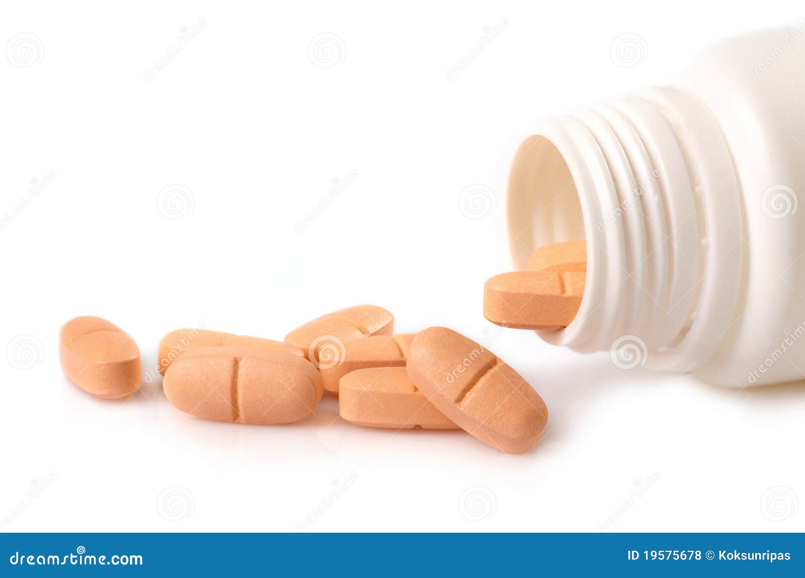 Orange pills stock photo. Image of disease, closeup, relief 19575678
