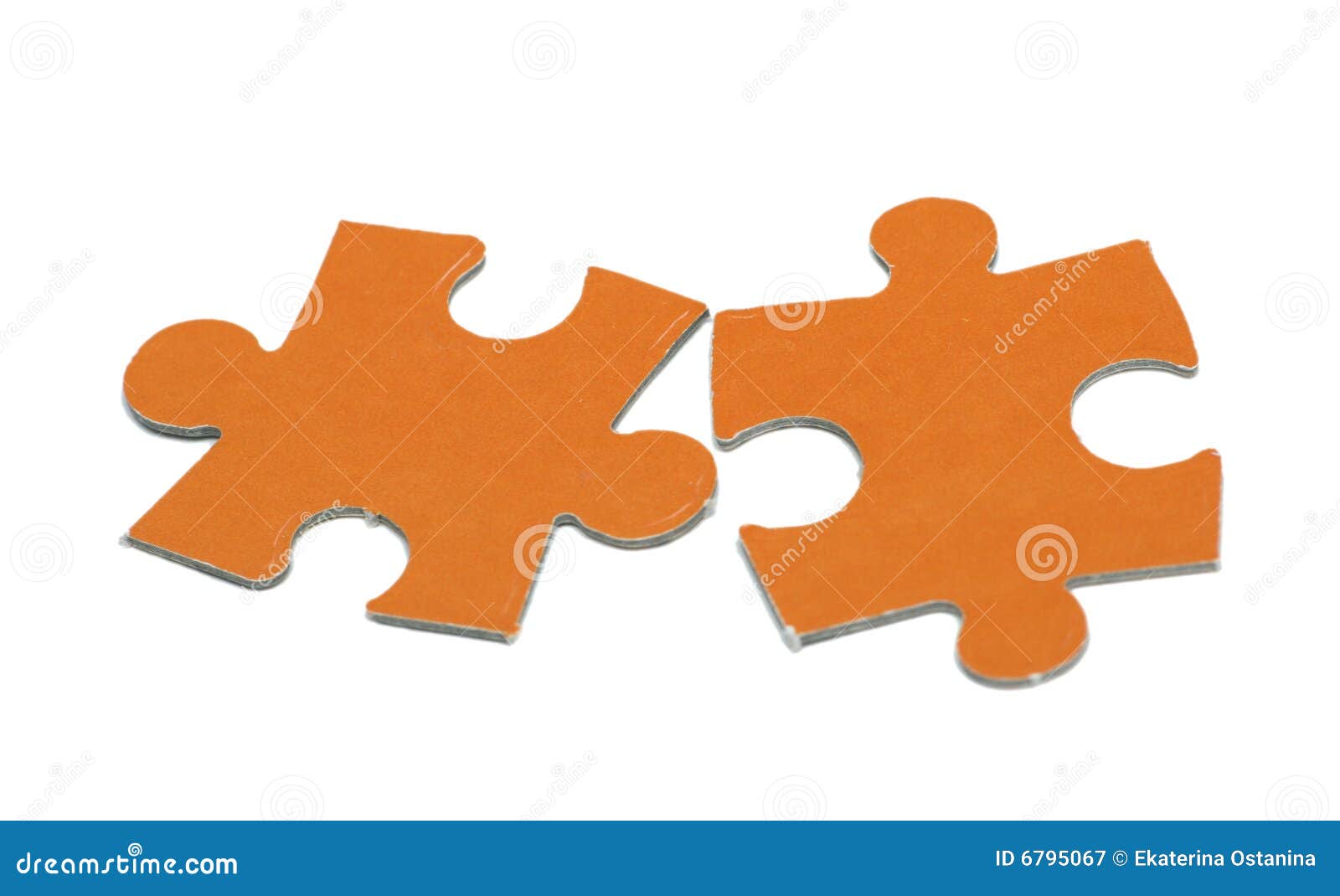 White Part Of An Orange Crossword Clue Orange Puzzle Are On A White Background Stock Image - Image of collect