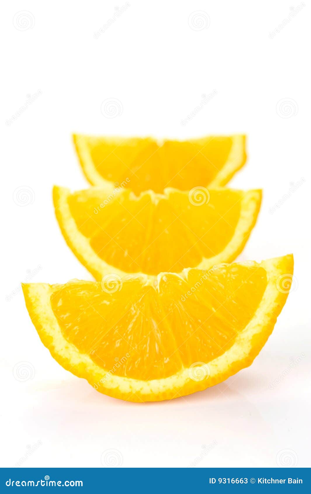 Orange Quarters stock image. Image of halves, oranges 9316663