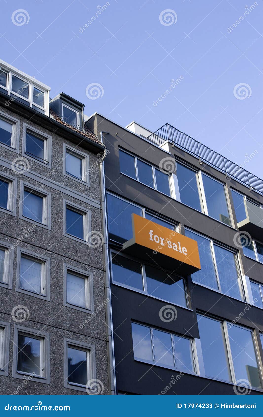 Orange real estate sign stock image. Image of housing 17974233