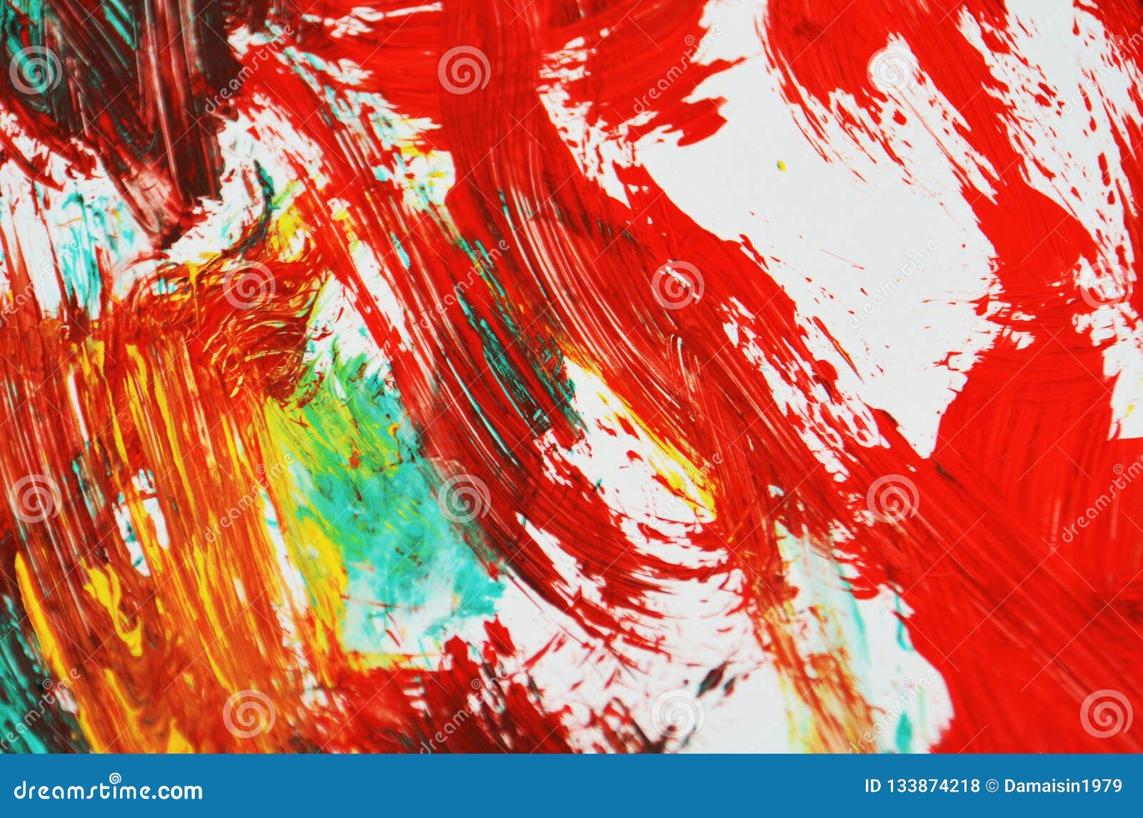 Red Green Dark White Black Orange White Yellow Painting Watercolor  Background, Abstract Painting Watercolor Background Stock Illustration -  Illustration of brush, disposed: 133874218