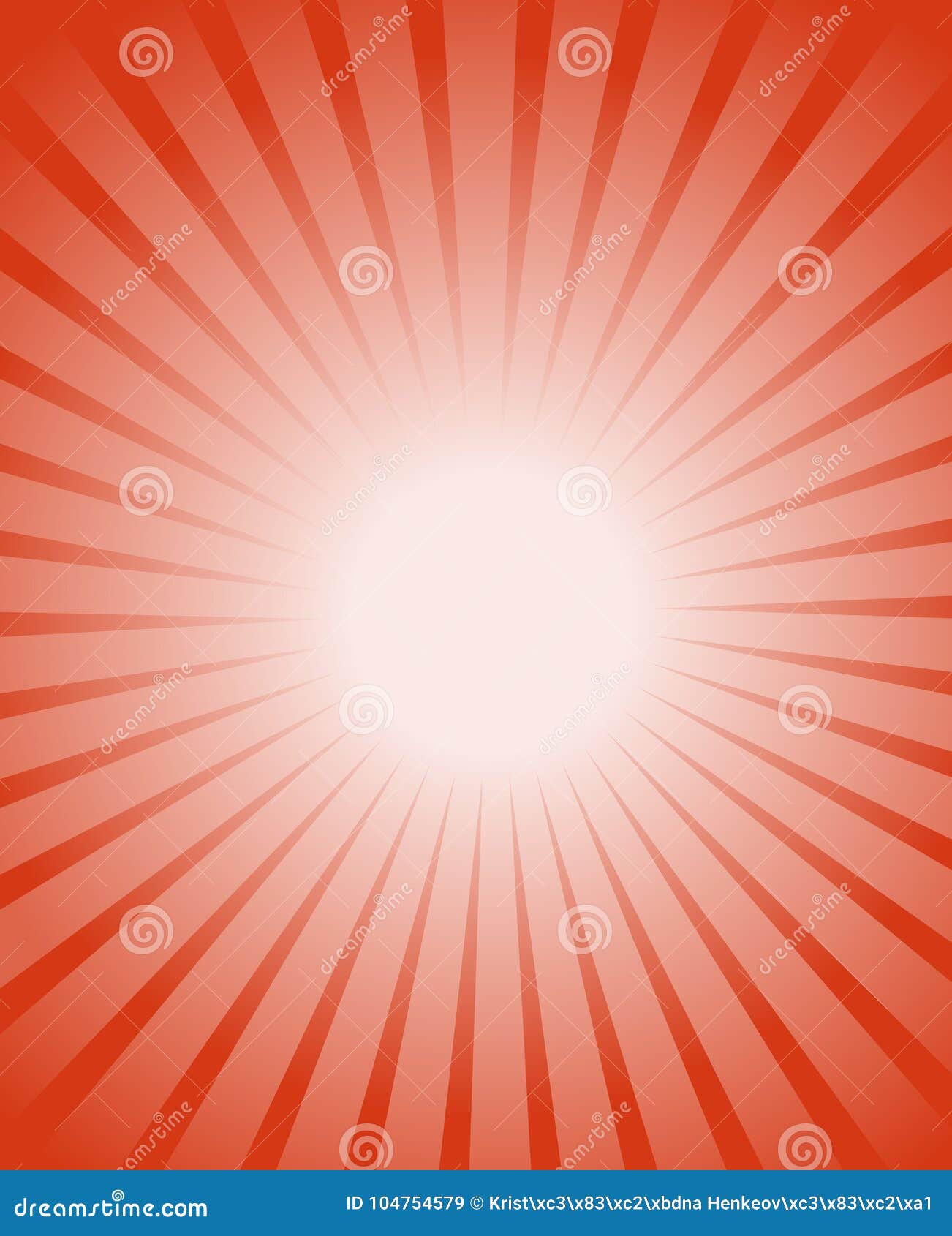 red orange burst background