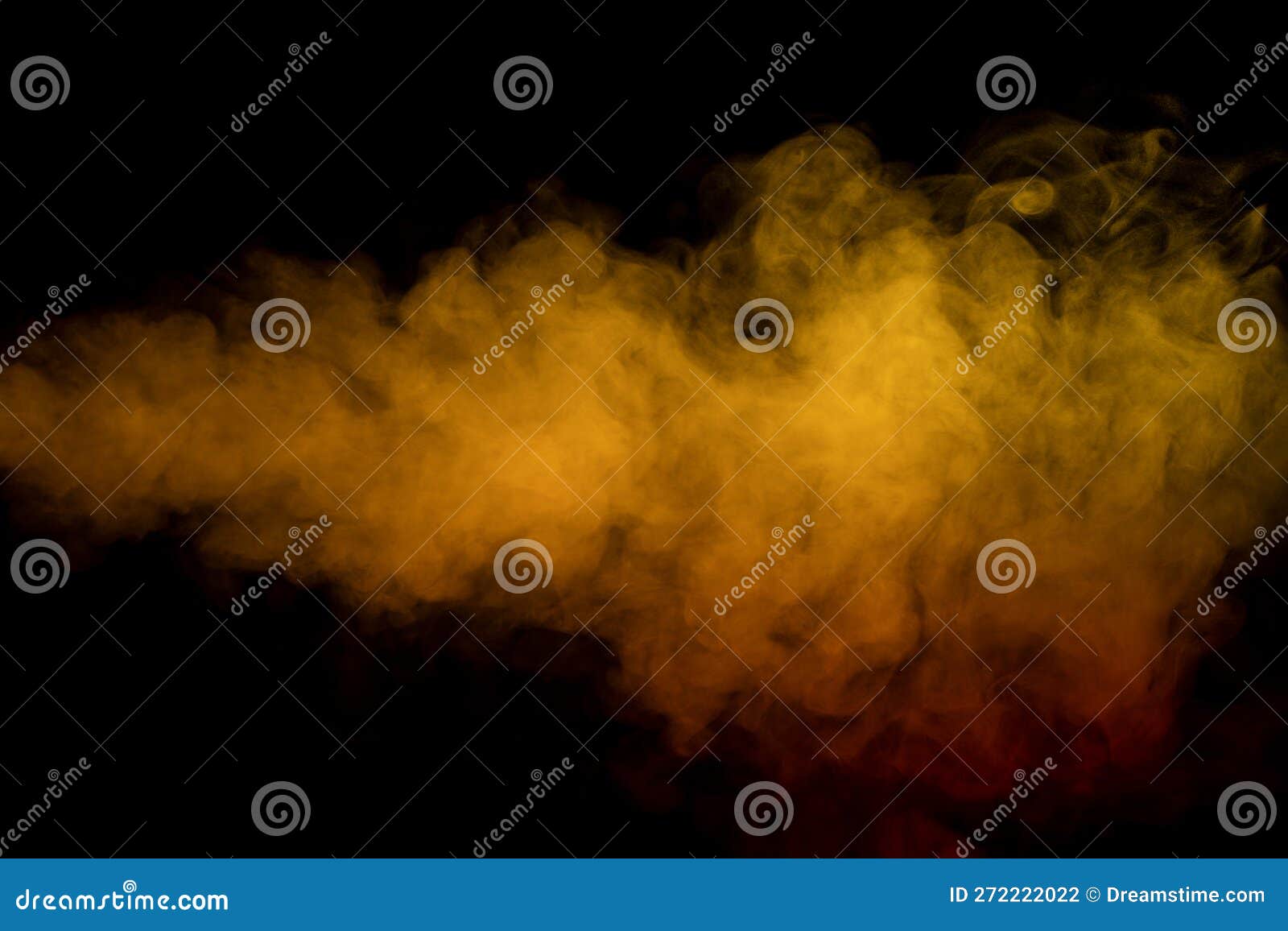 Orange and Red Steam on a Black Background Stock Photo Image of