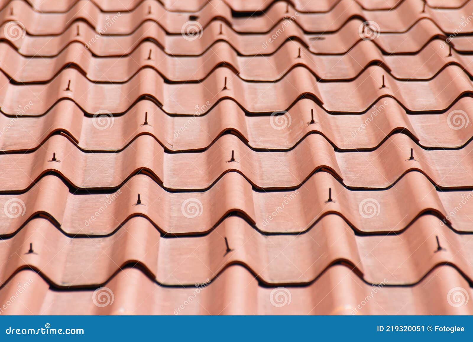 Orange Roof Sheet , Asbestos Cement Roofing Sheets Stock Image Image