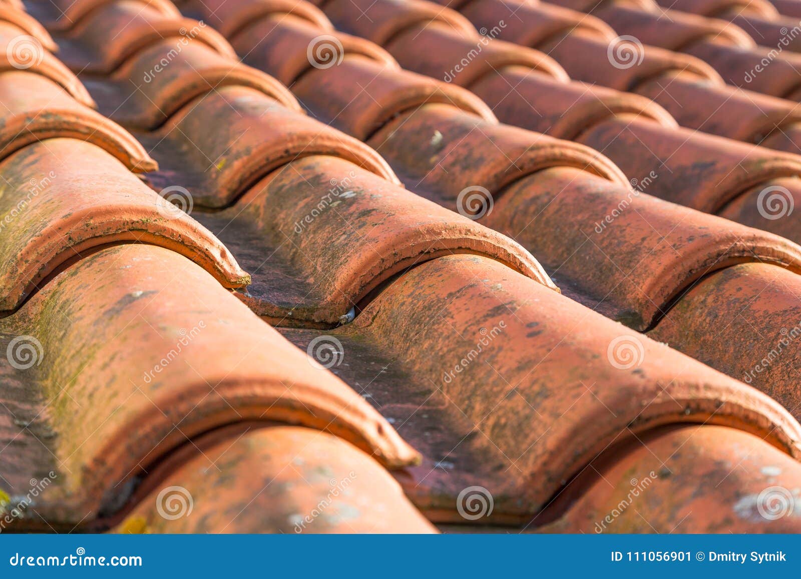 Orange roof tile stock image. Image of black, residential - 111056901