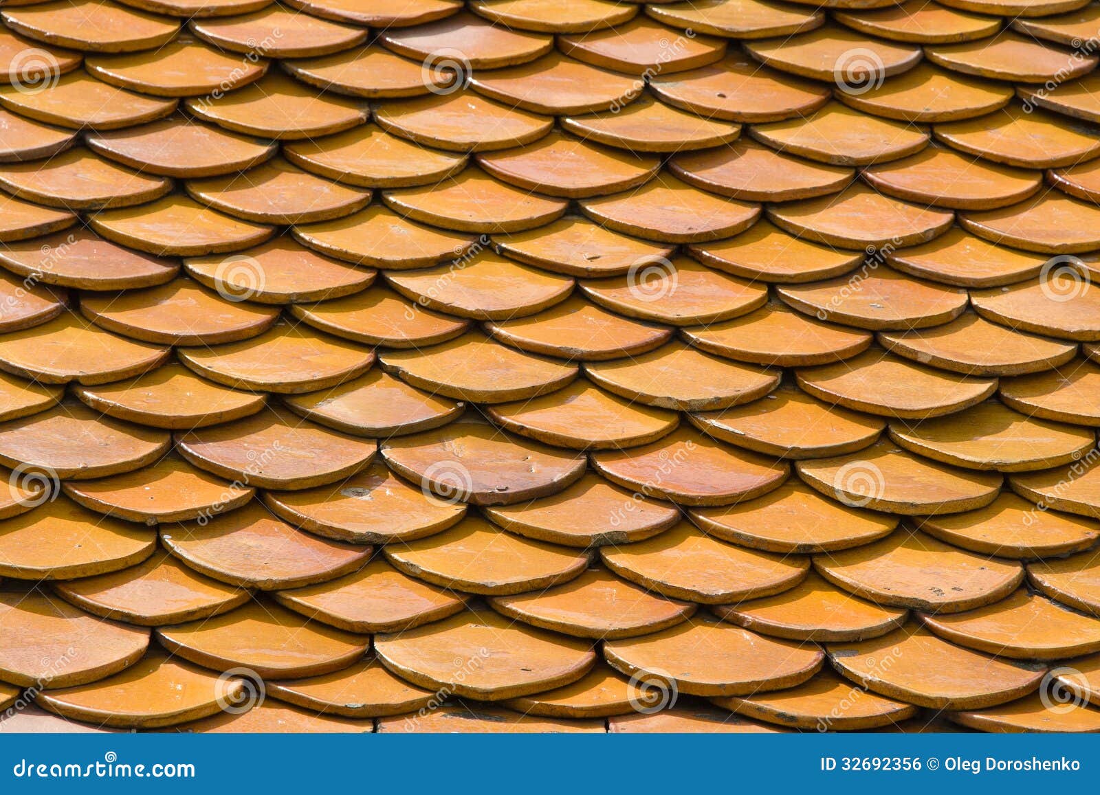 Orange roof tiles stock photo. Image of orange, construction - 32692356