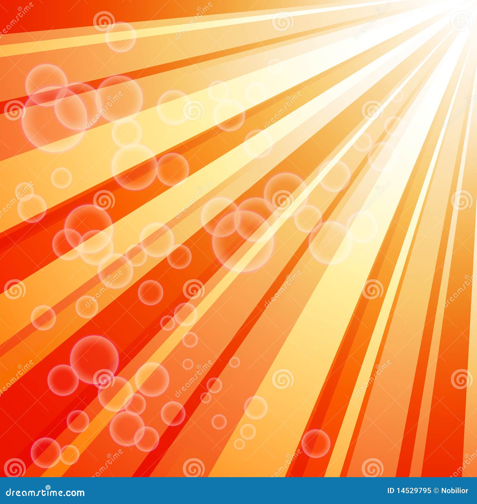 Orange shiny background stock illustration. Illustration of explosion