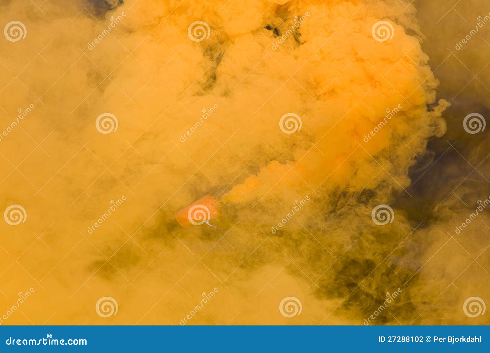 Orange smoke stock photo. Image of colour, orange, maritime 27288102