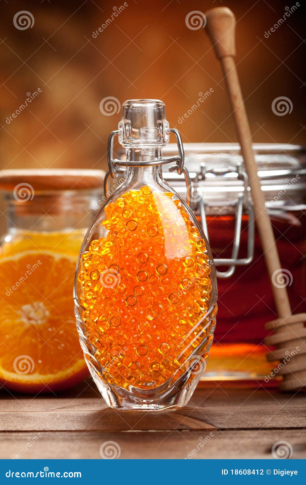 Orange Spa stock photo. Image of bath, salt, body, orange 18608412