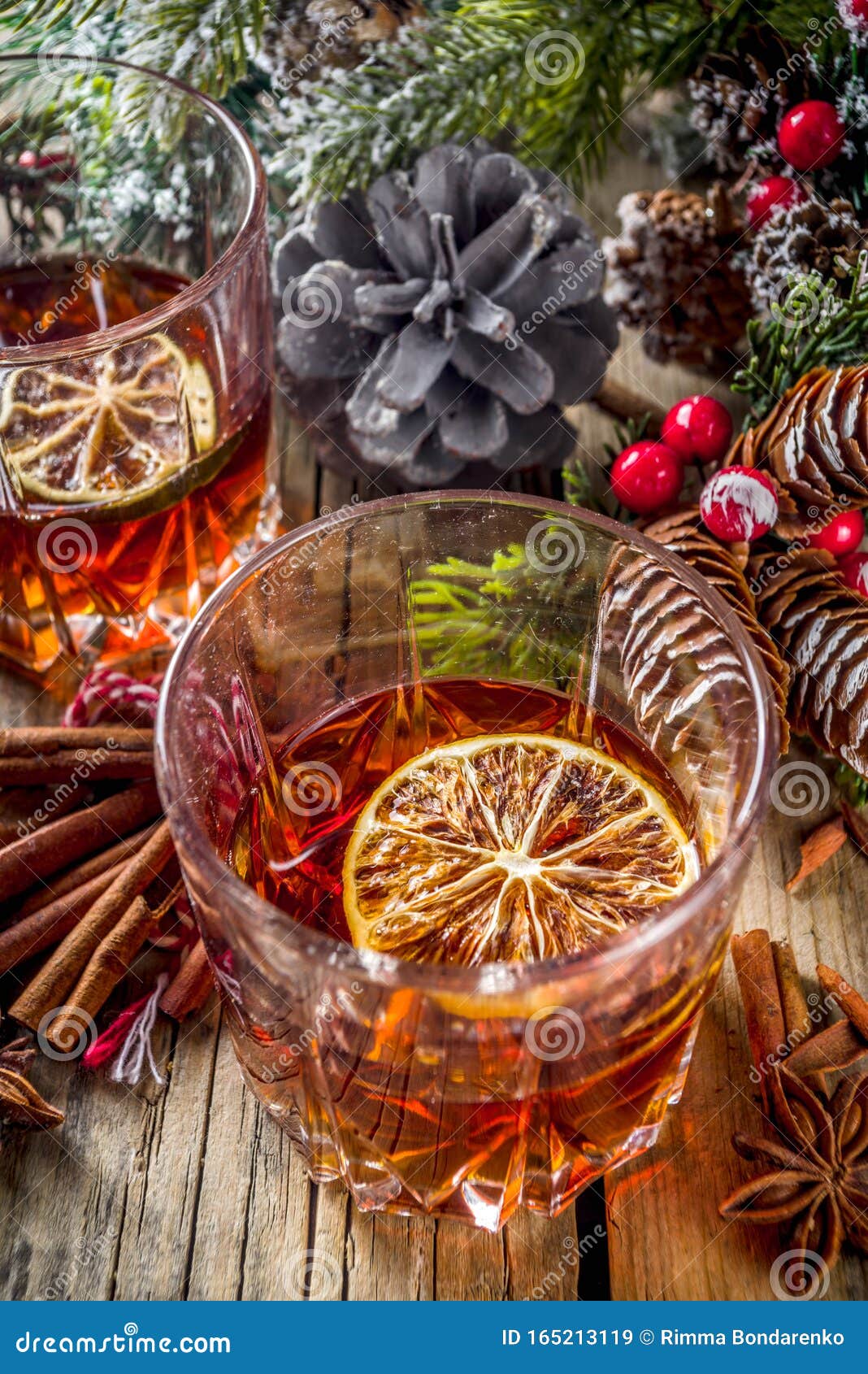 Orange Spice And Bourbon Whiskey Cocktail Stock Image Image Of Drunk Citrus 165213119