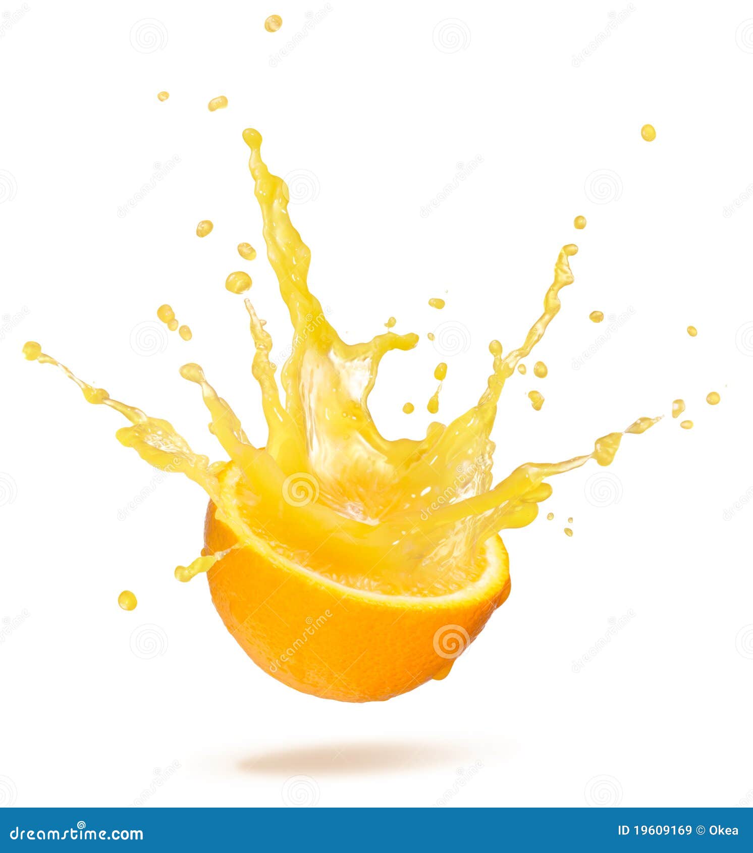 Orange splash stock image. Image of fresh, splash, drink 19609169