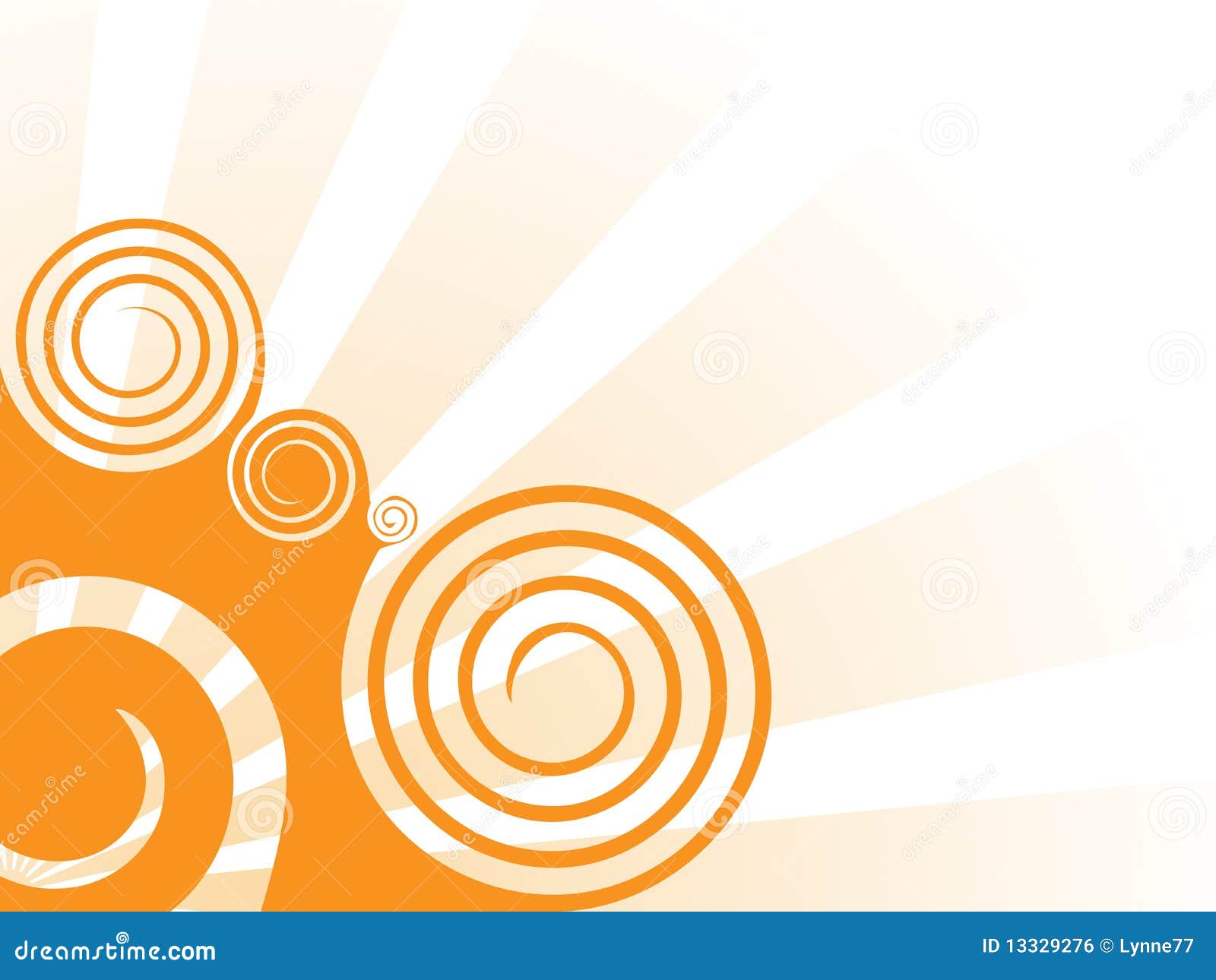 Orange Swirl Background Royalty Free Stock Image Image 13329276