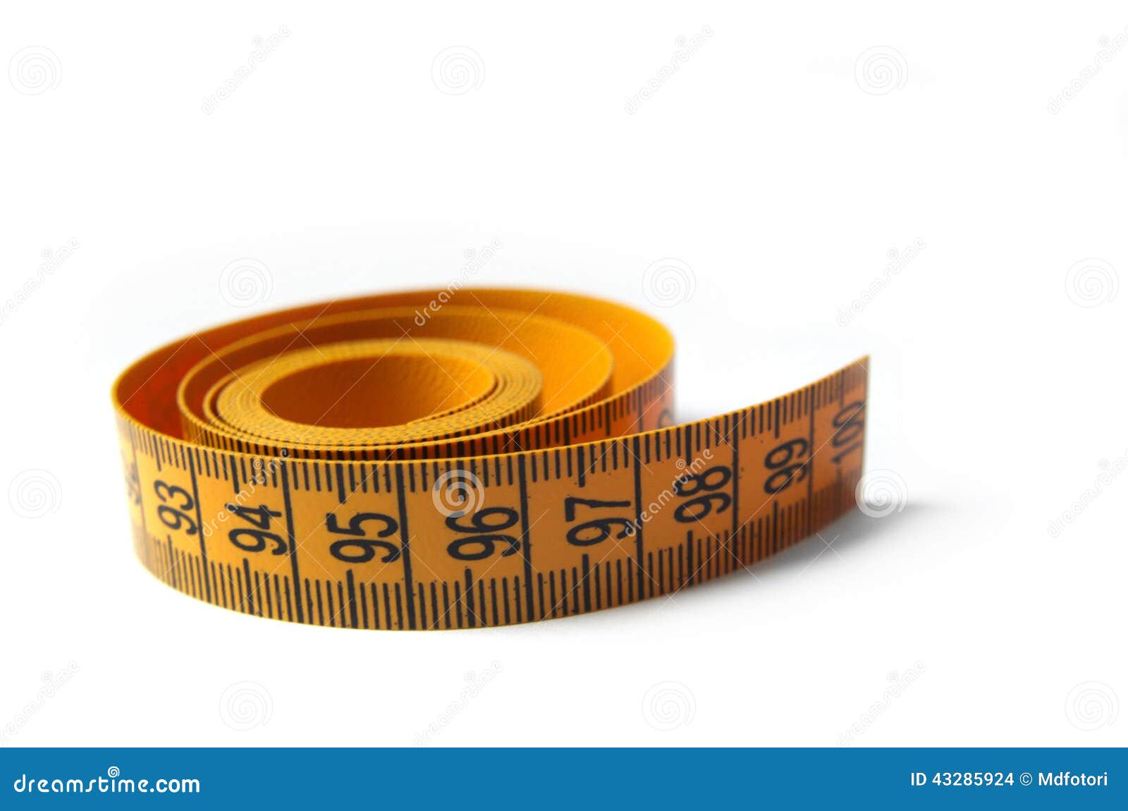 Orange Tailors Tape stock photo. Image of obese, number - 43285924