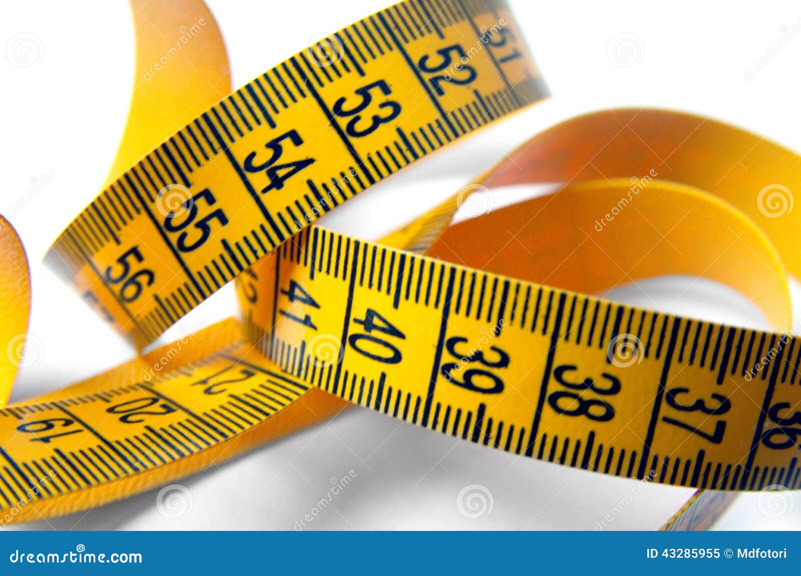 Orange Tailors Tape stock image. Image of clipping, centimetre - 43285955