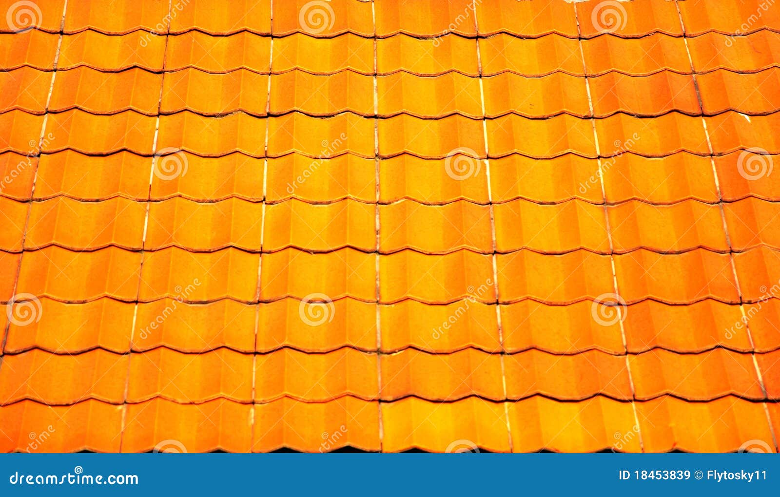 Orange tile roof stock image. Image of texture, background - 18453839
