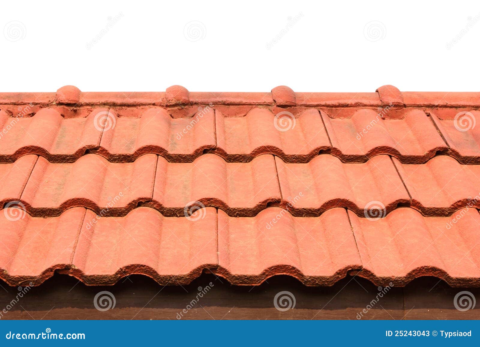 Orange tile roofs stock image. Image of protection, blue - 25243043