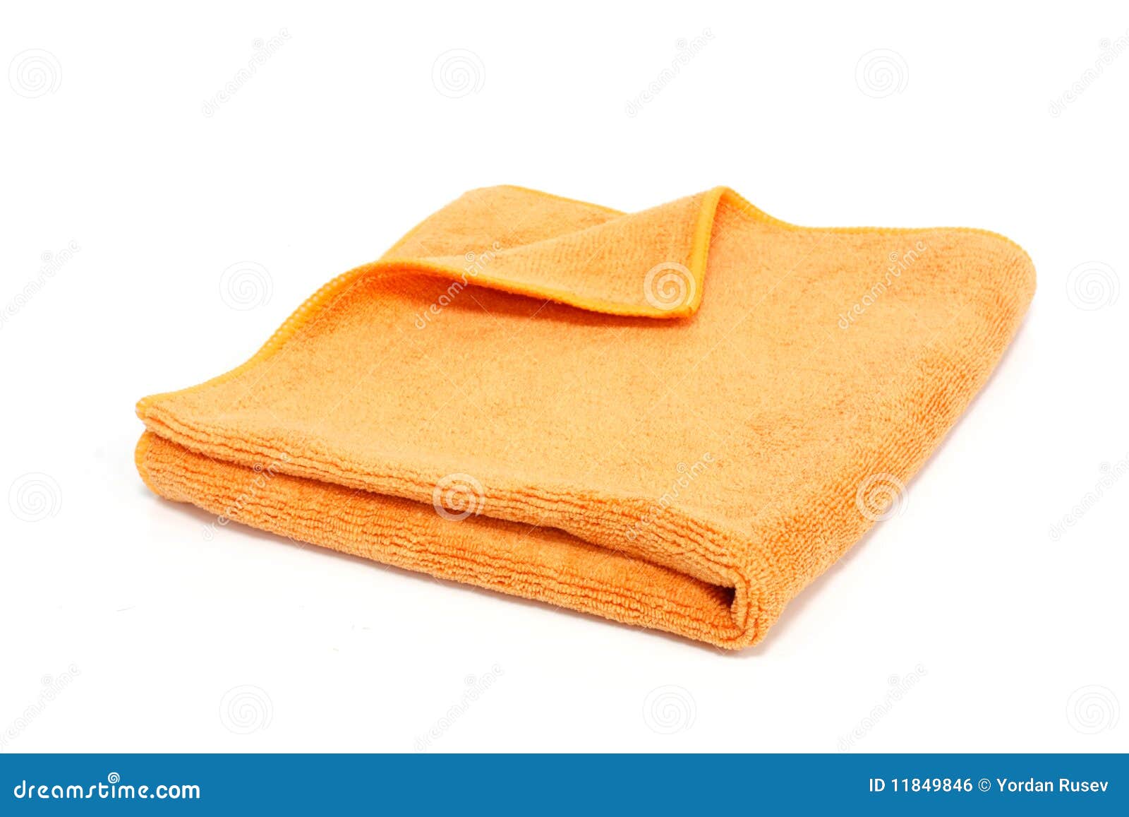 orange towel 