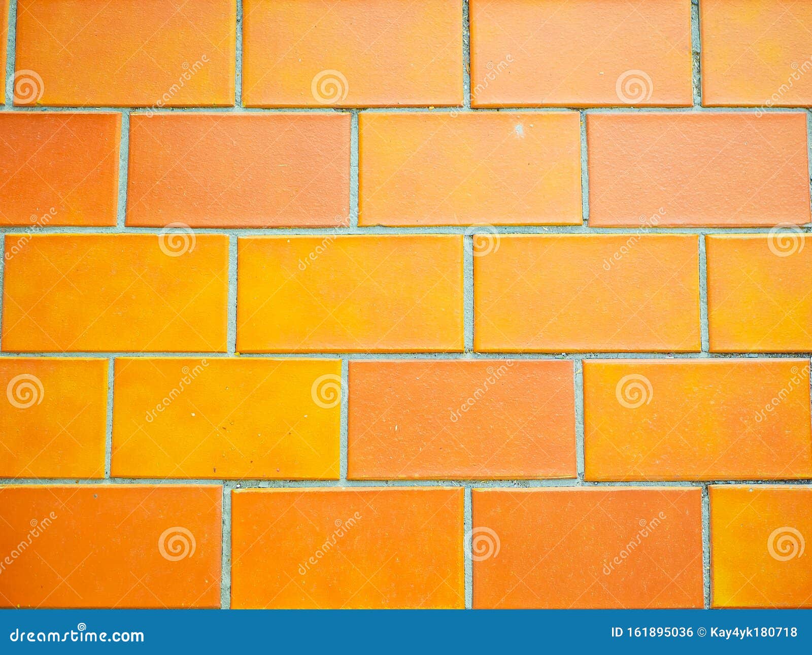 Orange Wall Tiles Closeup. Texture Background Stock Photo Image of aged, brown 161895036