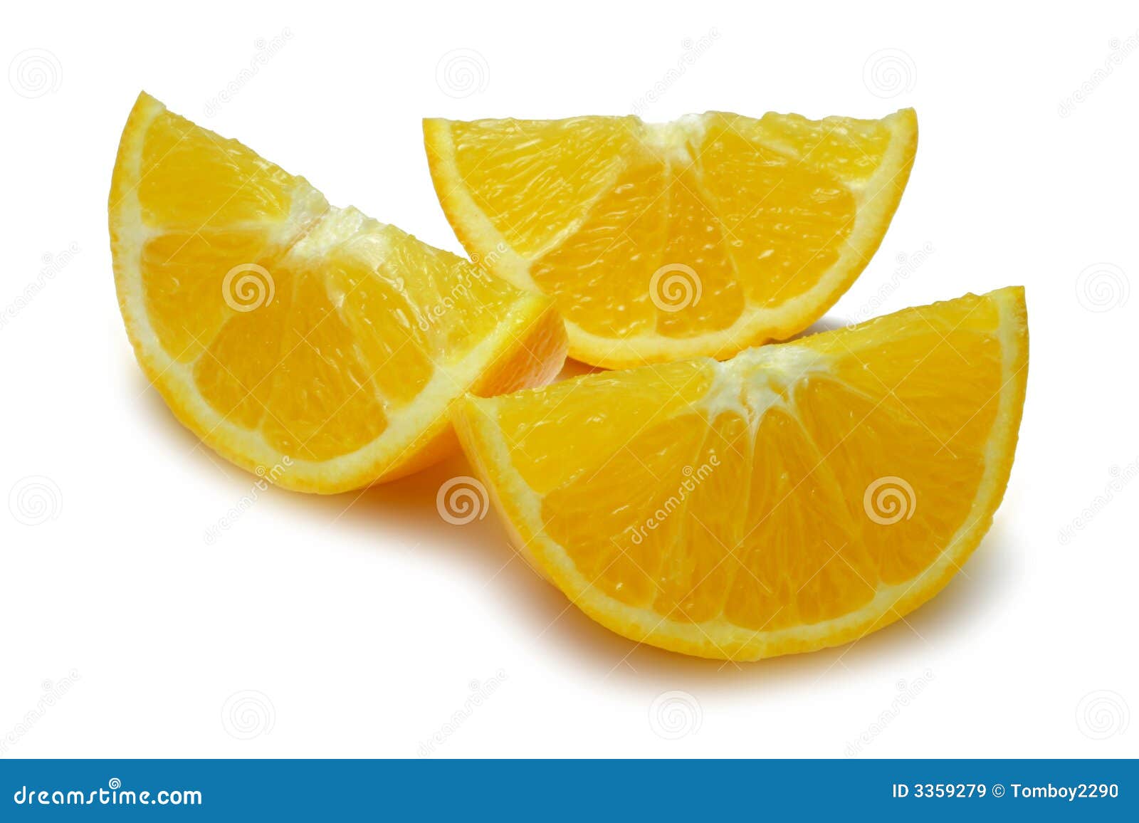 Orange Wedges stock image. Image of snack, healthy, citrus - 3359279