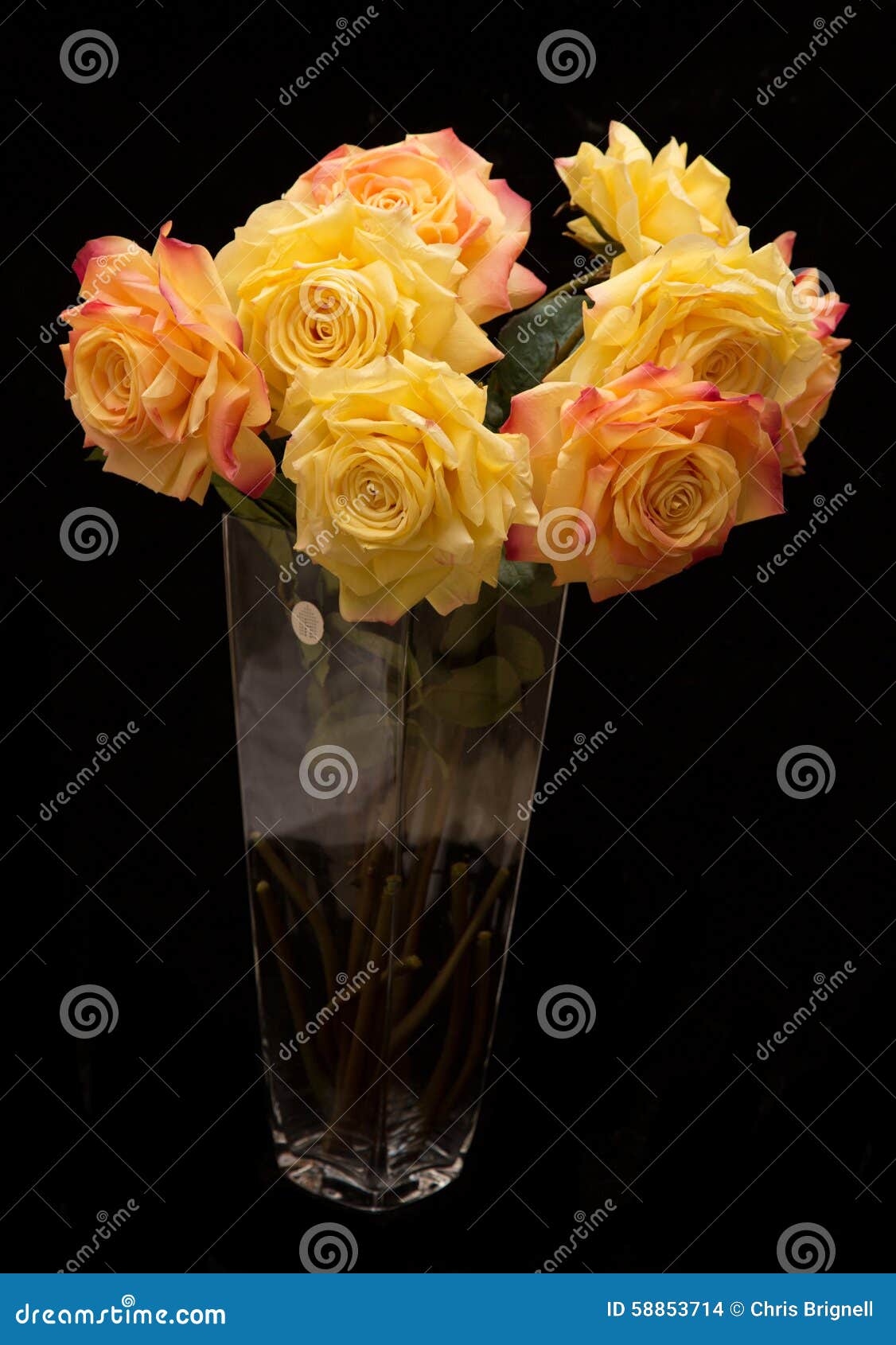 Orange and Yellow Artificial Flowers Stock Photo Image of artificial