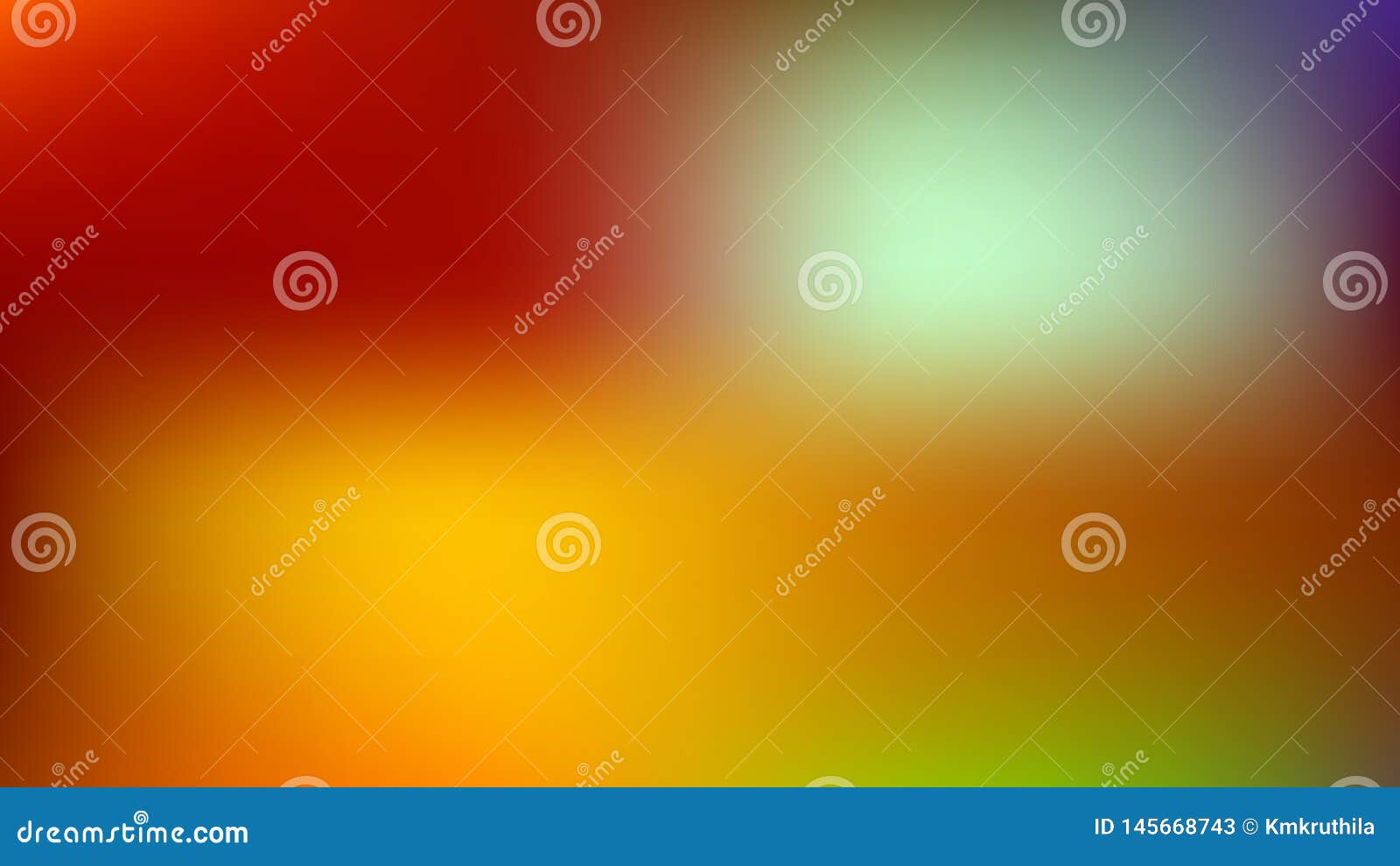 Orange Yellow Green Beautiful Elegant Illustration Graphic Art Design