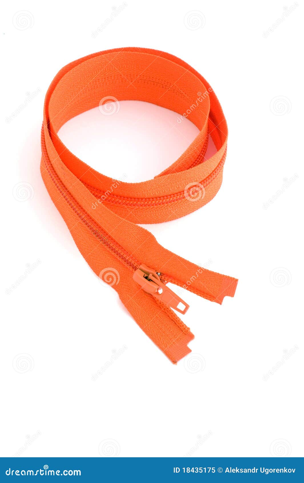 Orange zipper close up stock image. Image of accessibility 18435175